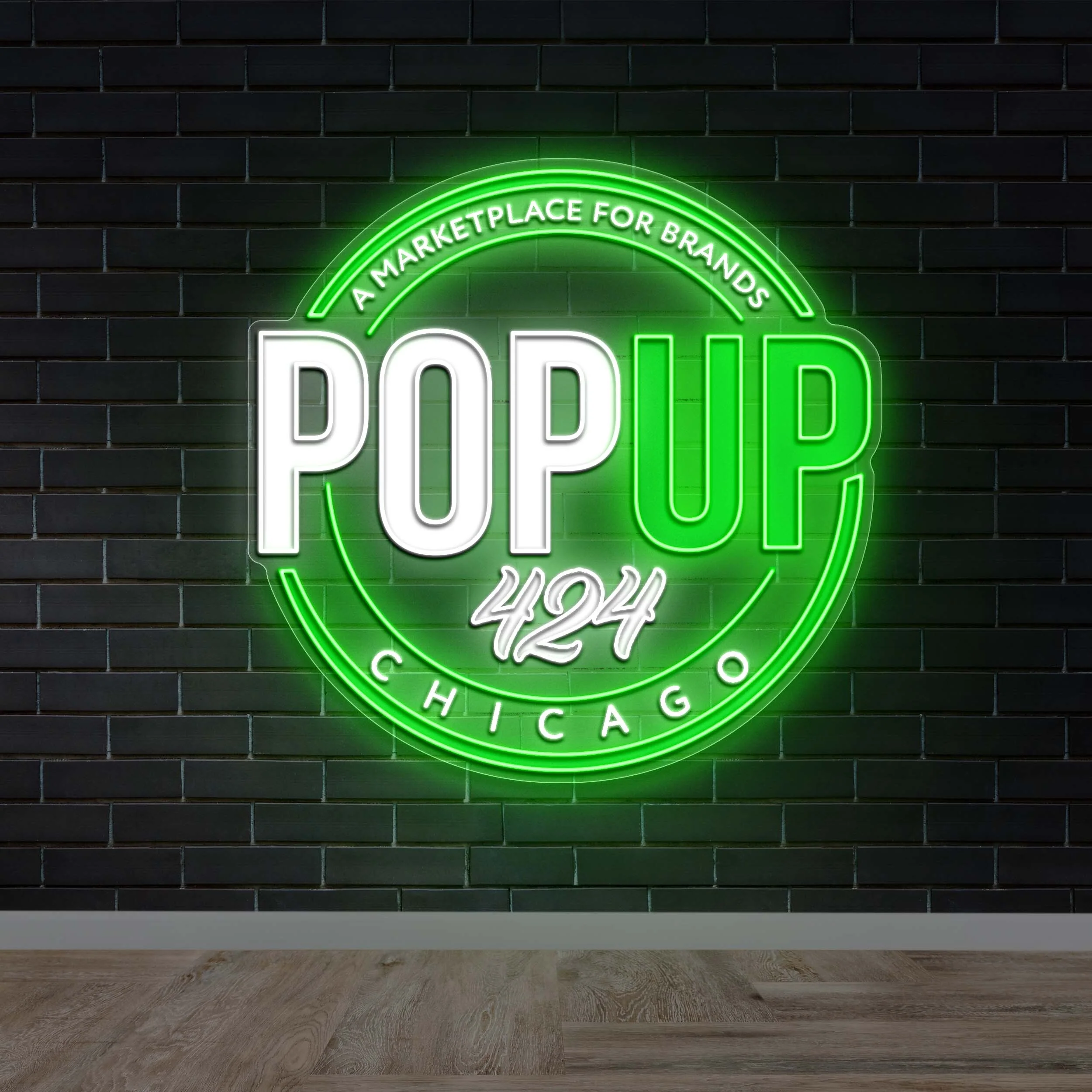 POP UP 424 - Premium Neon Artwork