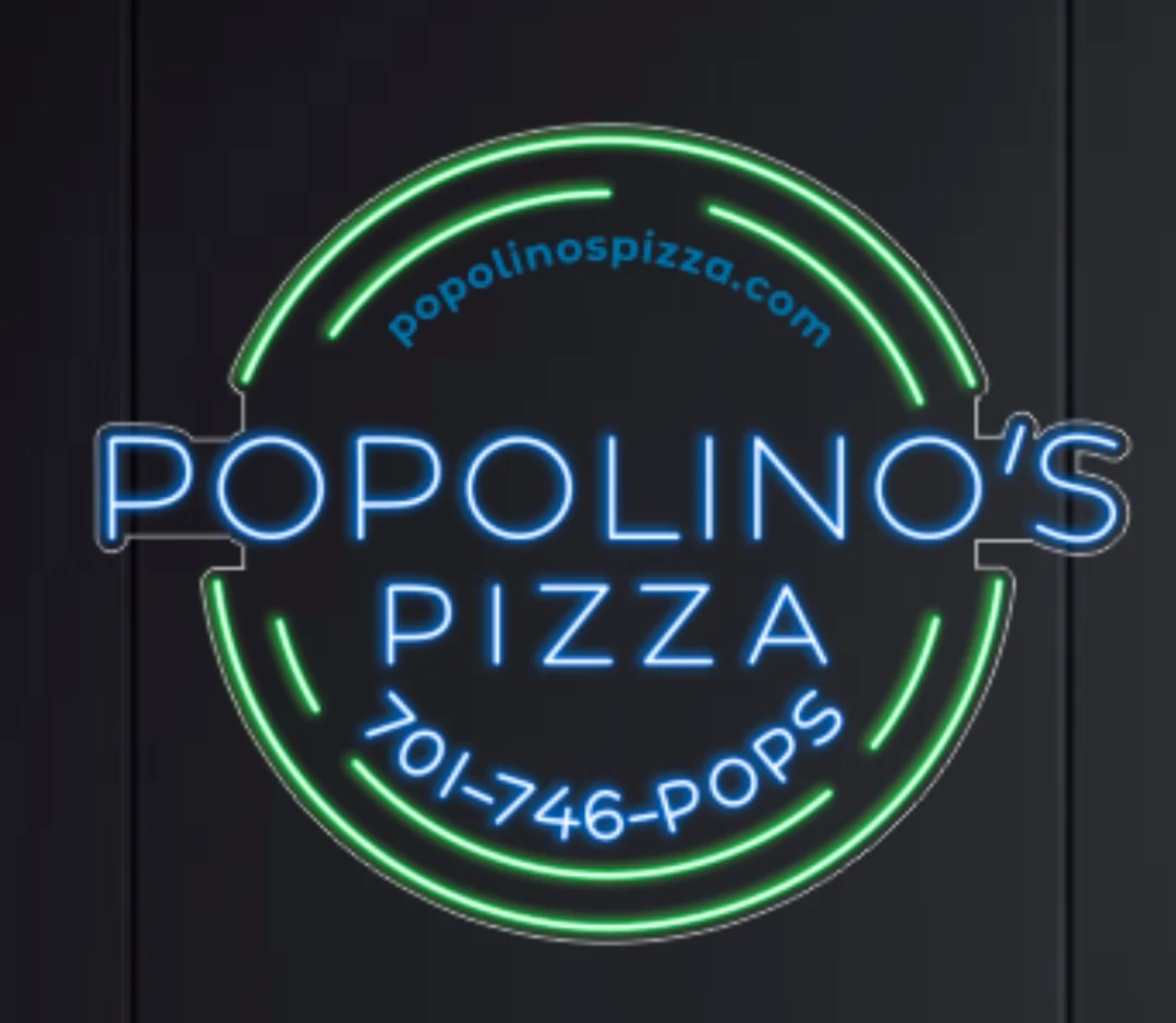 POPOLINO'S PIZZA - Premium Neon Artwork