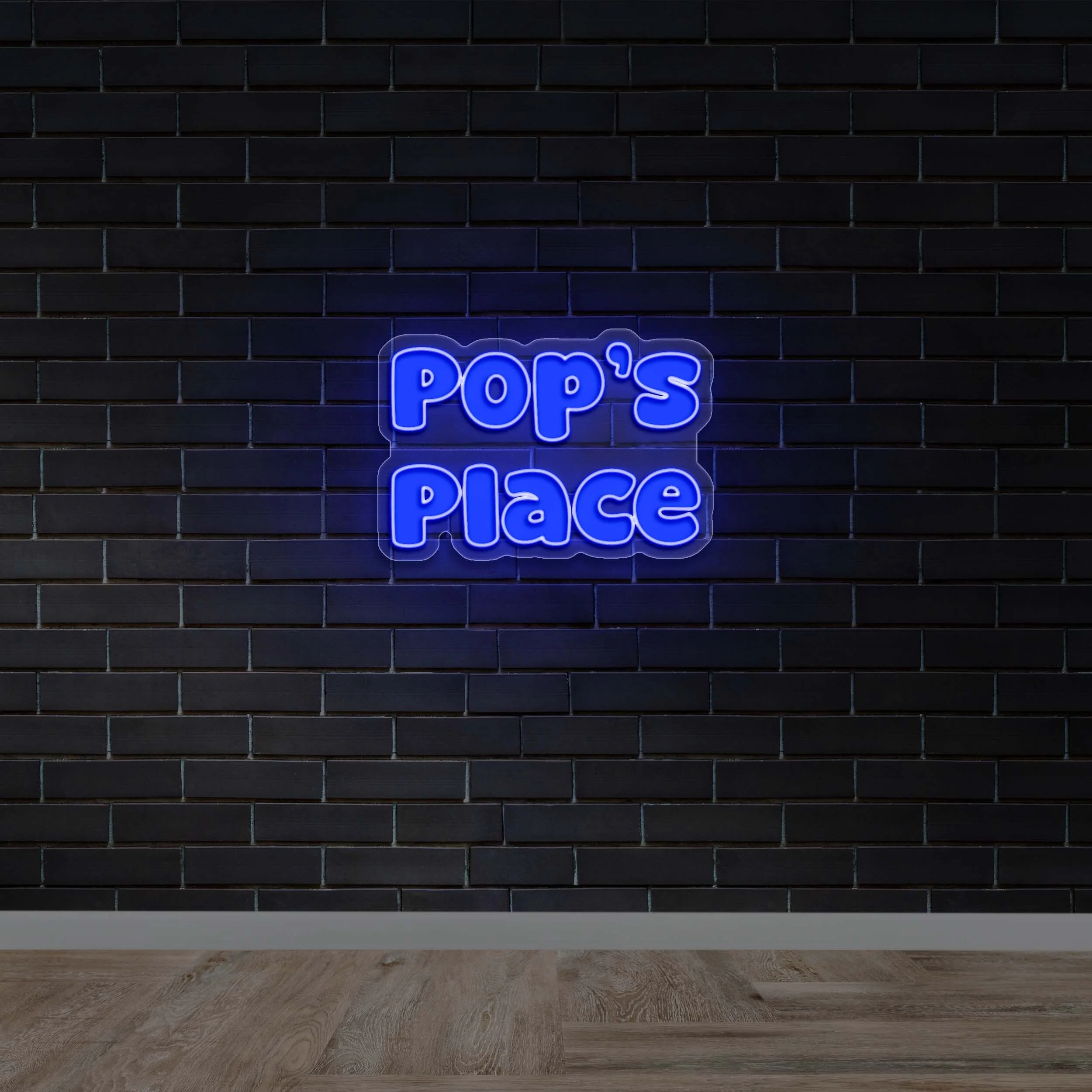 POP'S PLACE | 2nd Version - Premium Neon Artwork