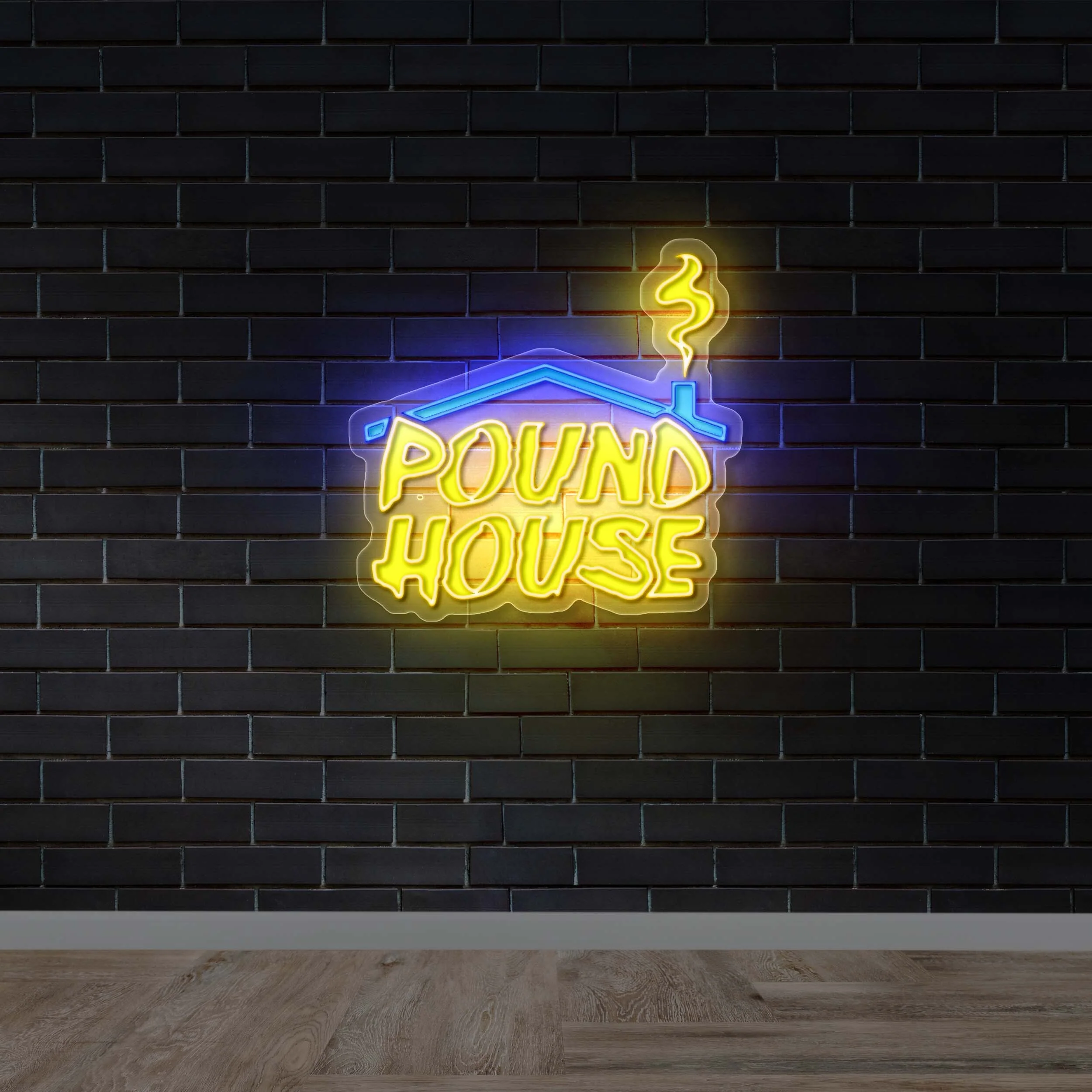 POUND HOUSE - Premium Neon Artwork