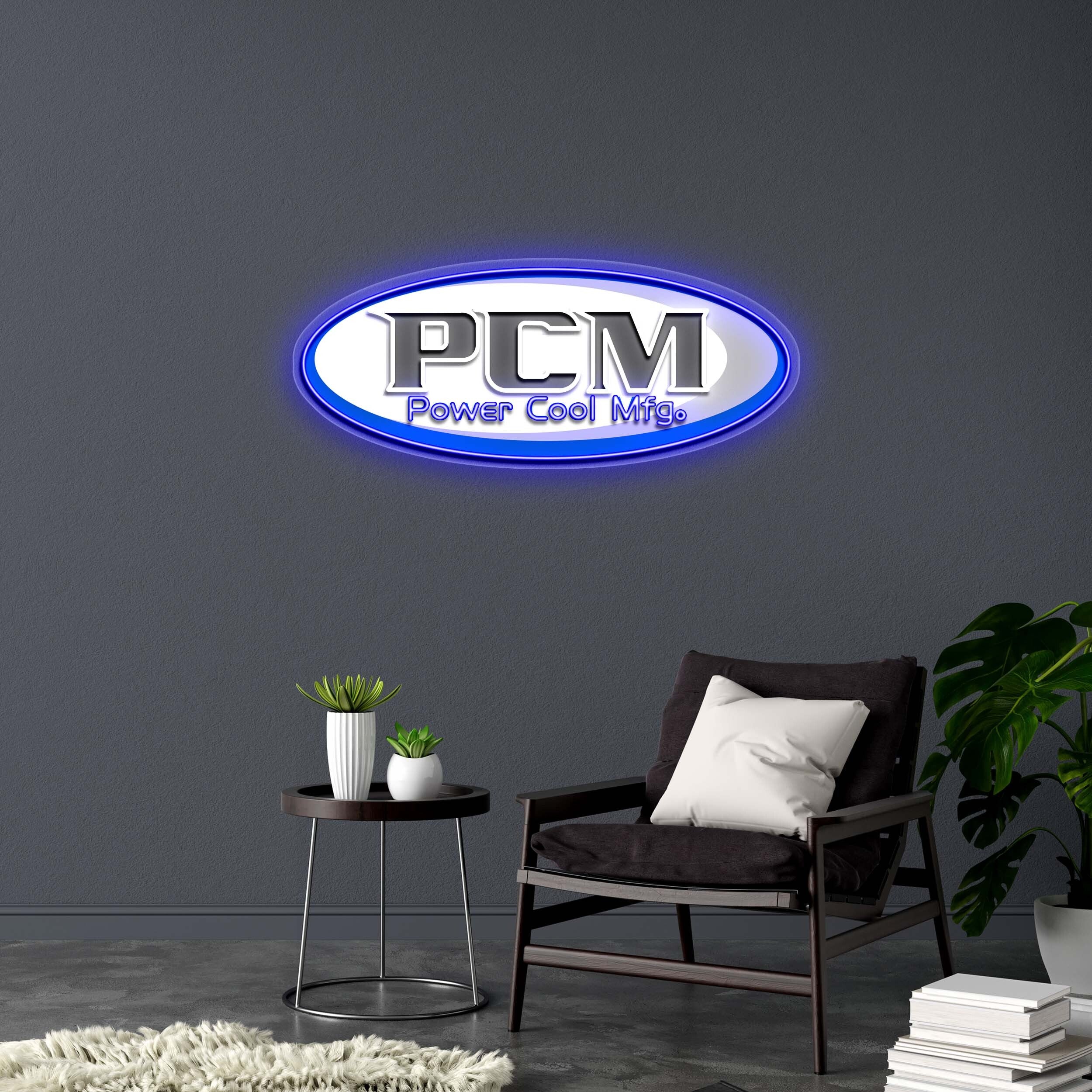 Power Cool Mfg. - Premium Neon Artwork