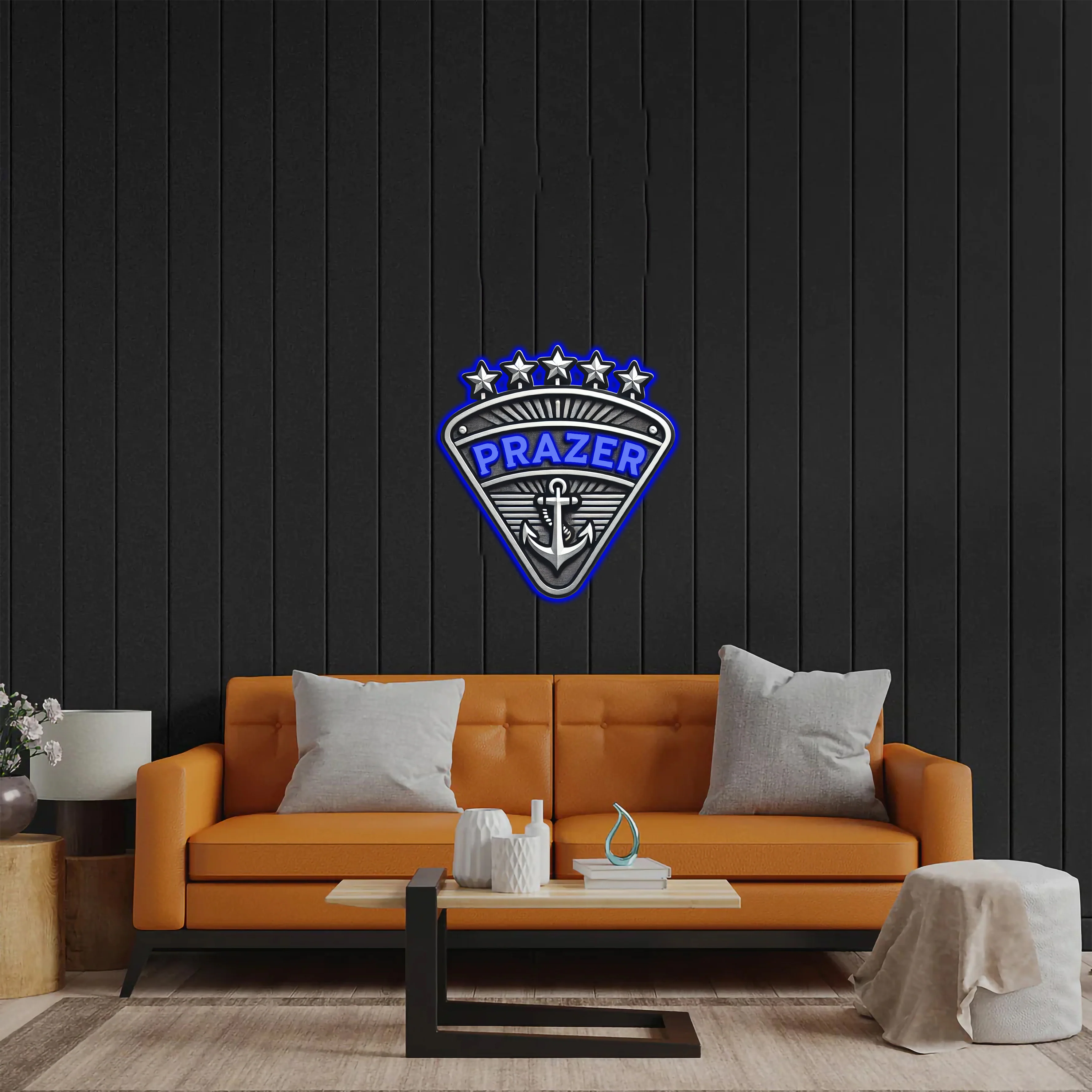 PRAZER - Premium Neon Artwork