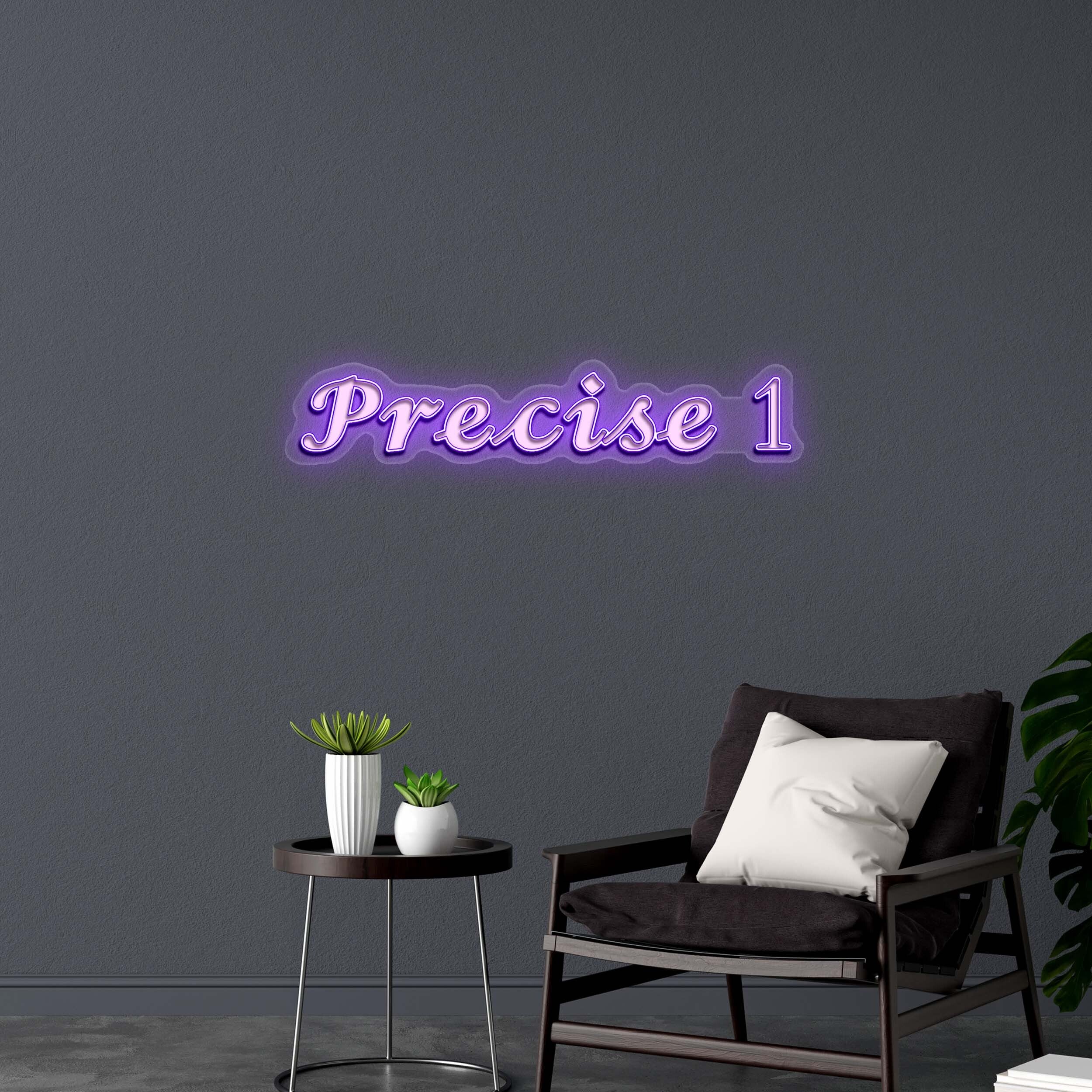 Precise 1 - Premium Neon Artwork