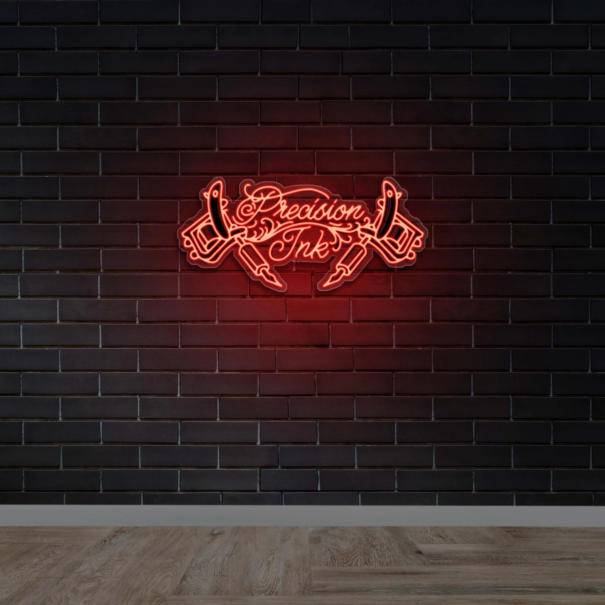Precision Ink - Premium Neon Artwork
