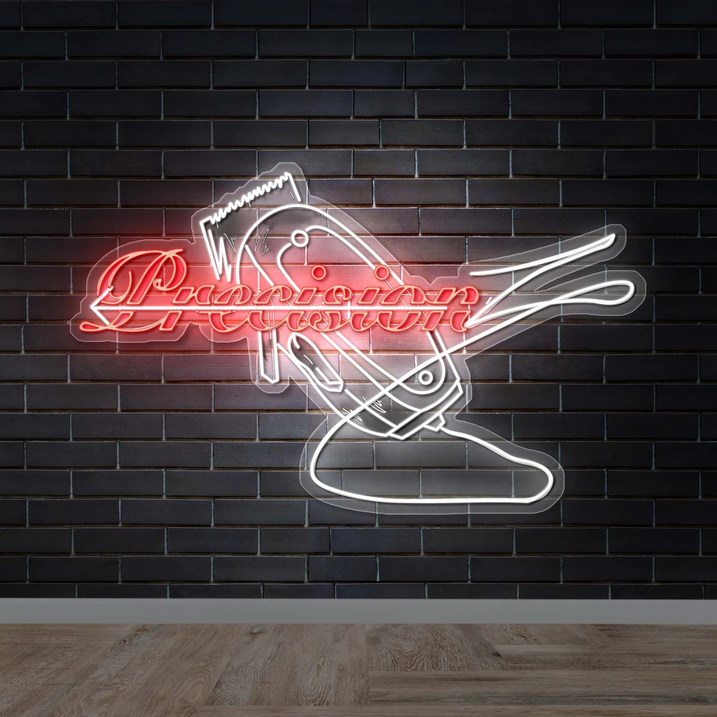 PRECISION - Premium Neon Artwork