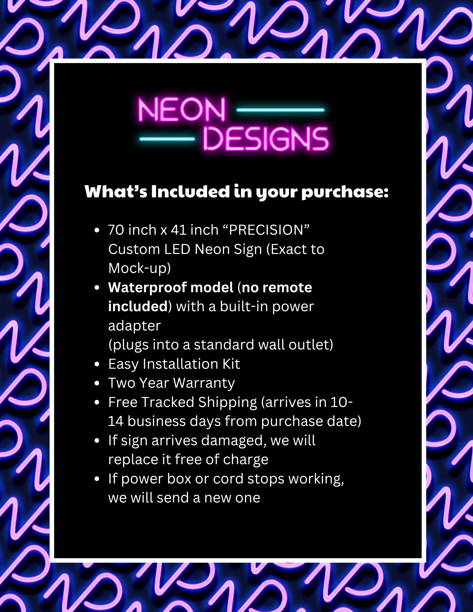 PRECISION - Premium Neon Artwork - Image 2