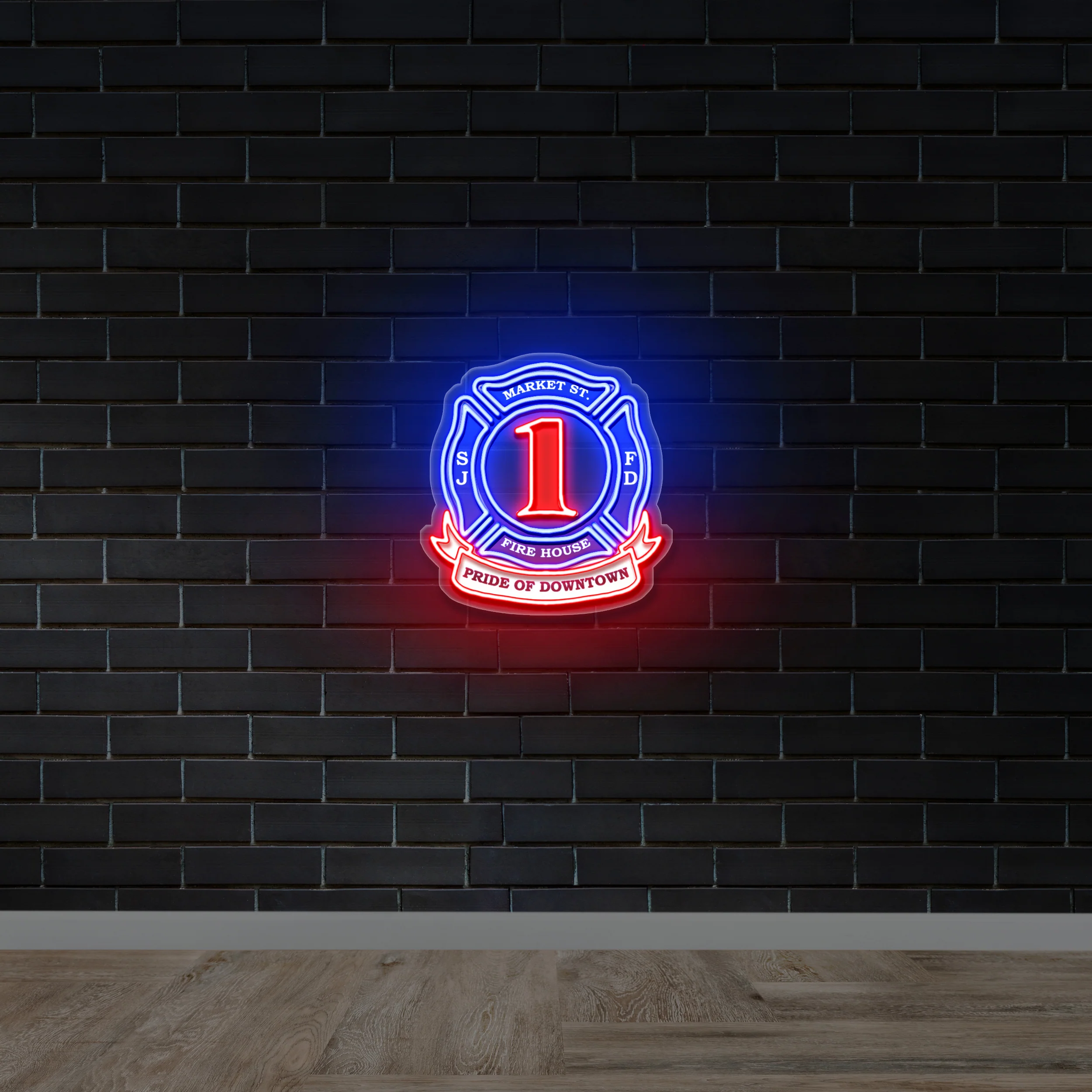 PRIDE OF DOWNTOWN - Premium Neon Artwork
