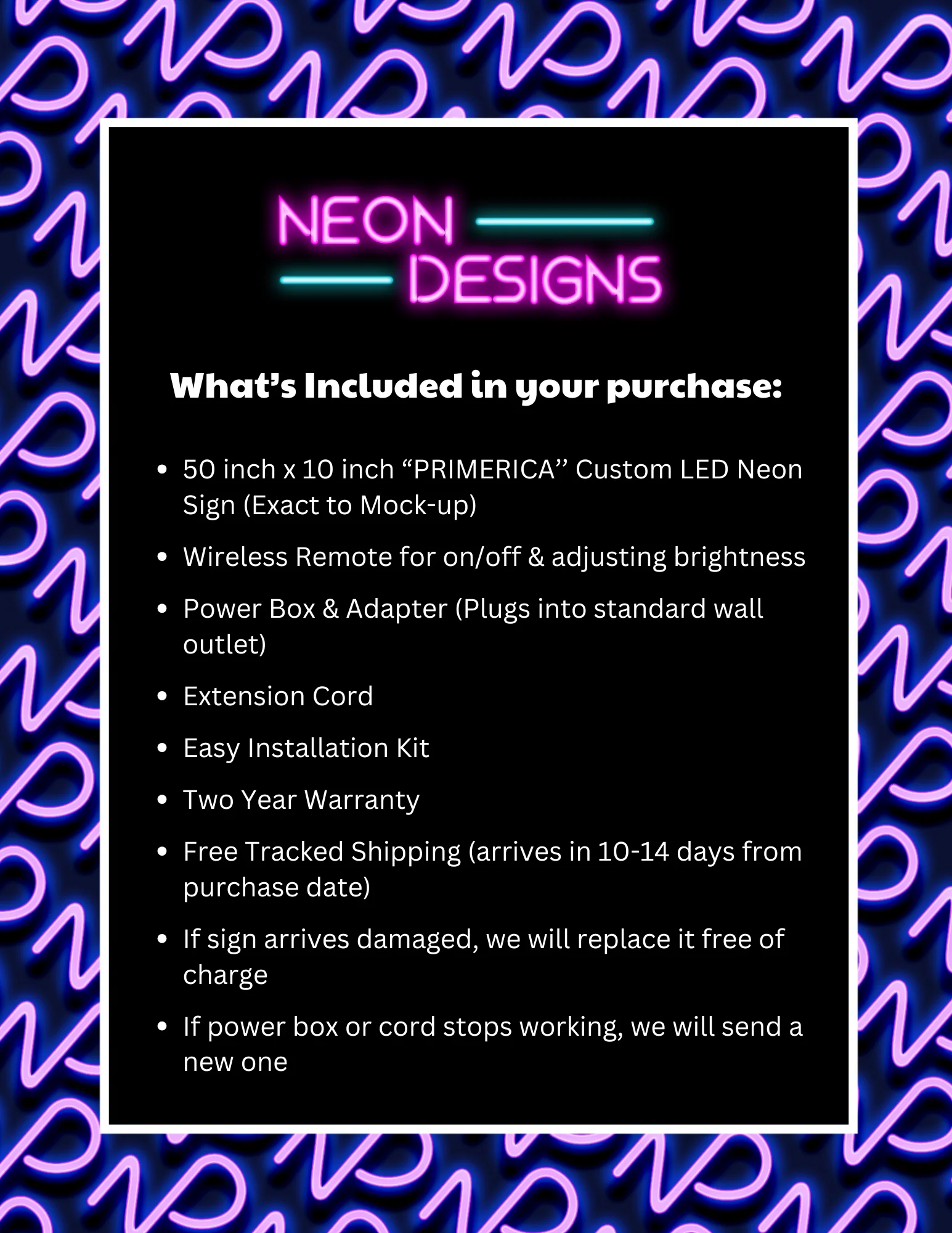 PRIMERICA - Premium Neon Artwork - Image 2
