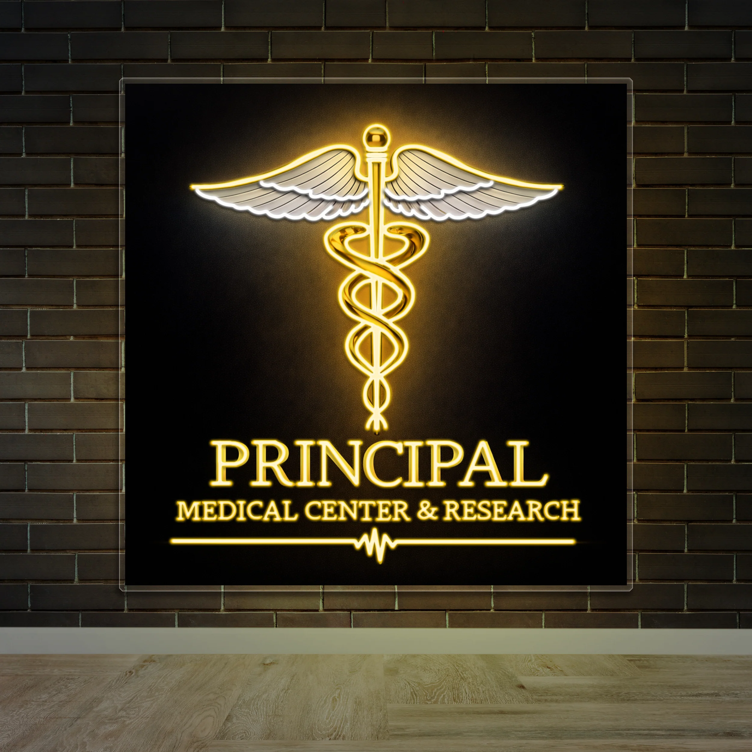 Principal Medical & Research - Premium Neon Artwork