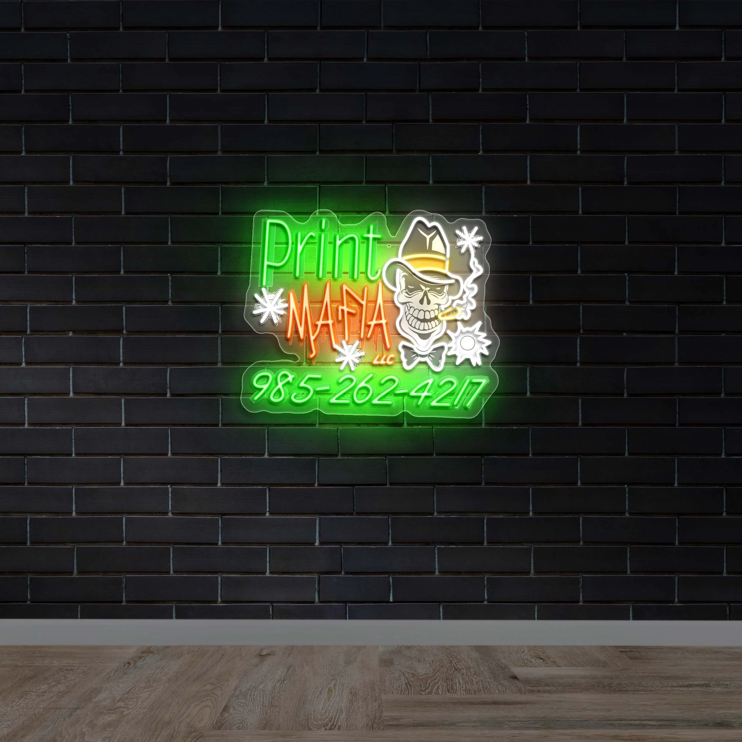 PRINT MAFIA - Premium Neon Artwork