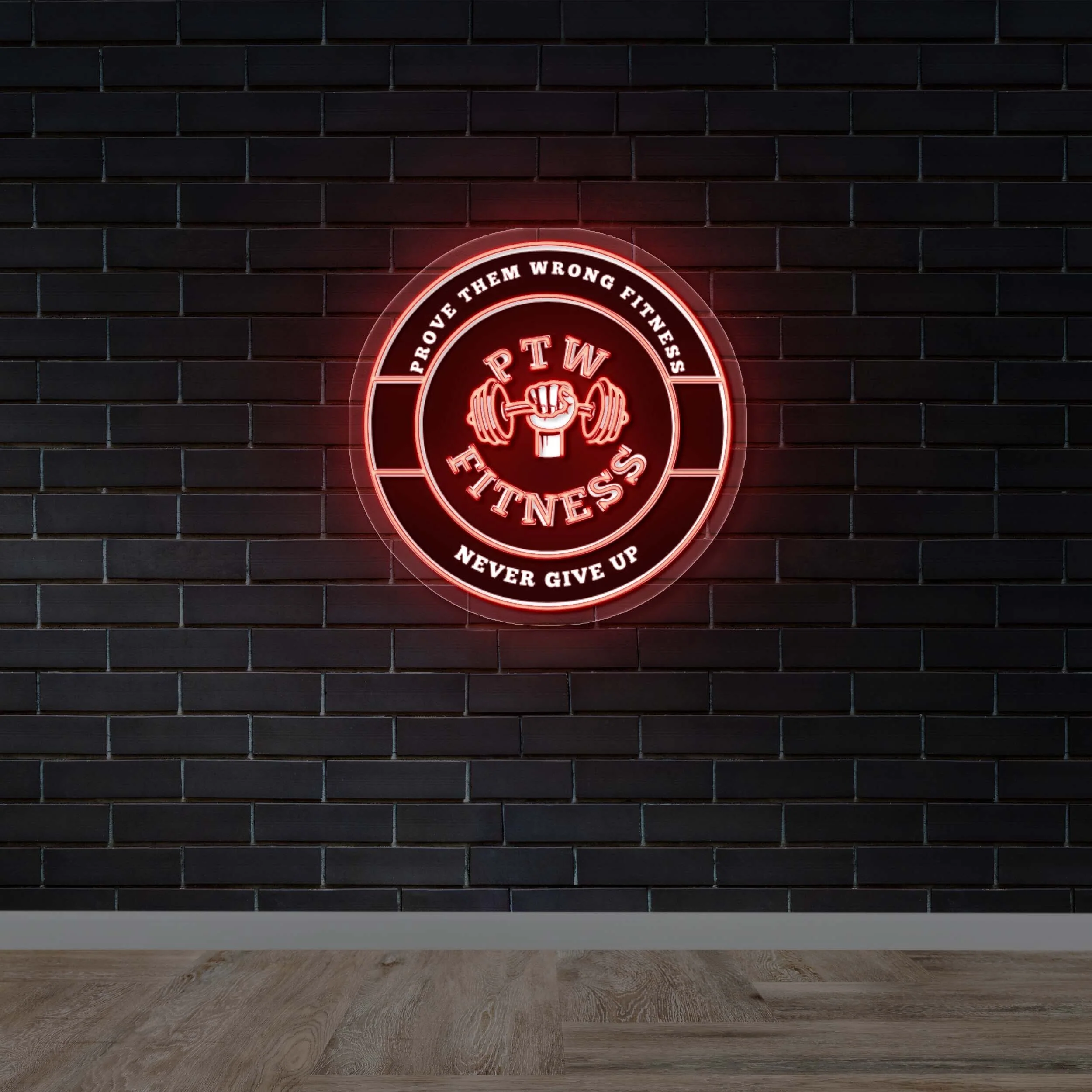 PTW FITNESS - Premium Neon Artwork
