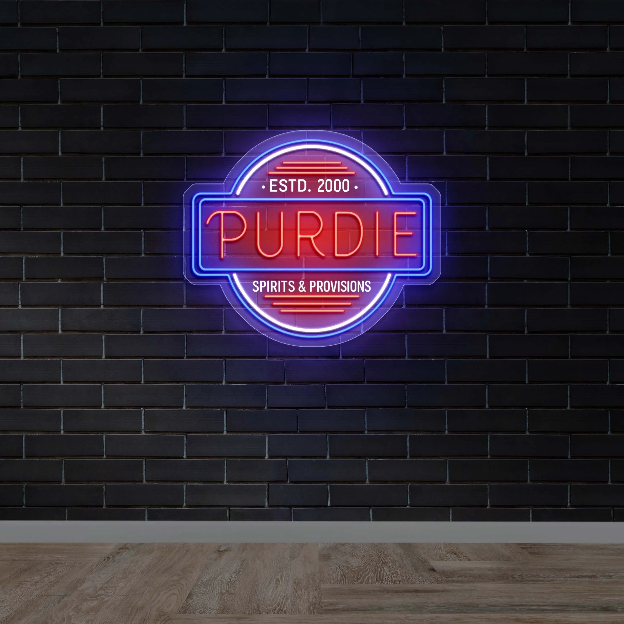 PURDIE | Single-tube - Premium Neon Artwork