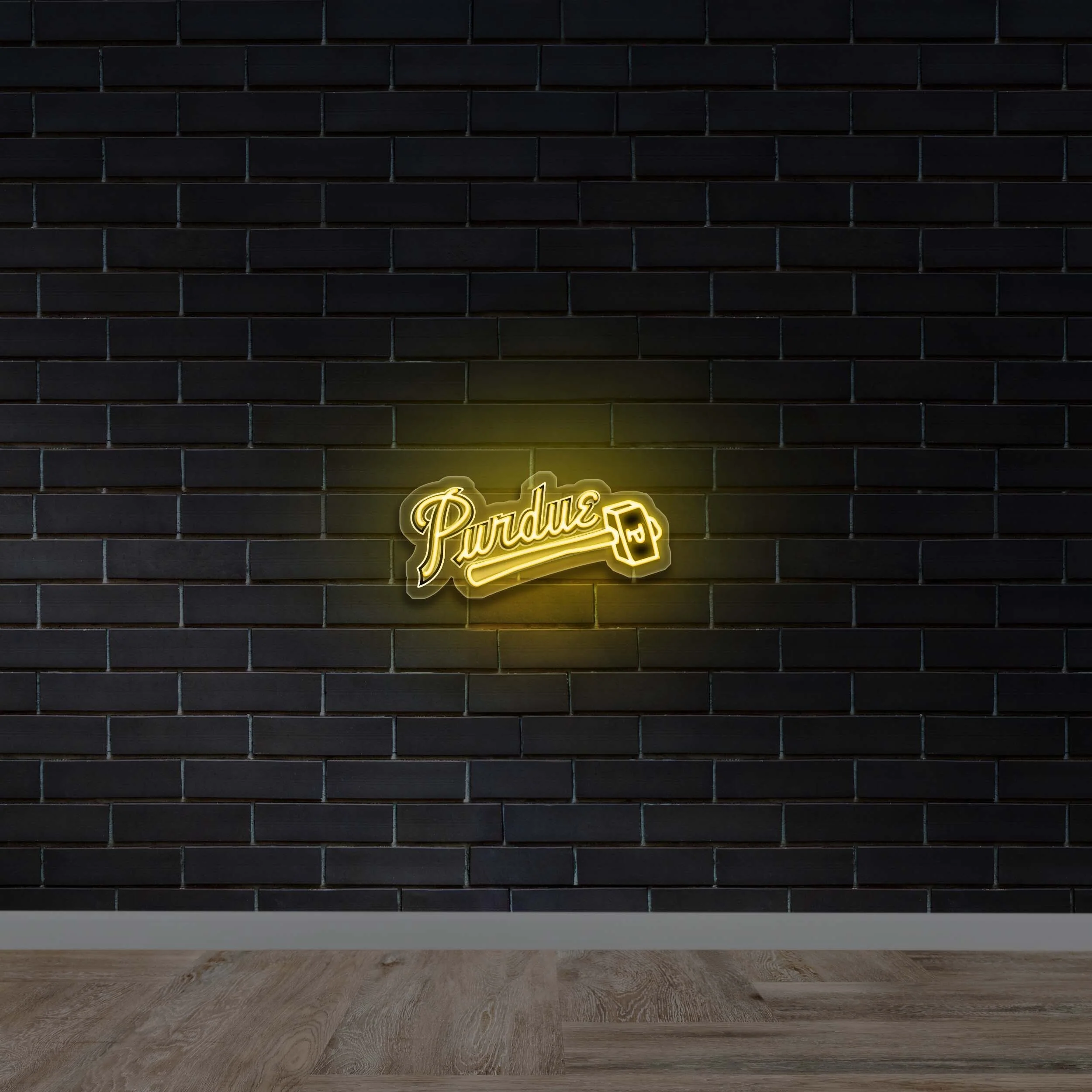 Purdue - Premium Neon Artwork