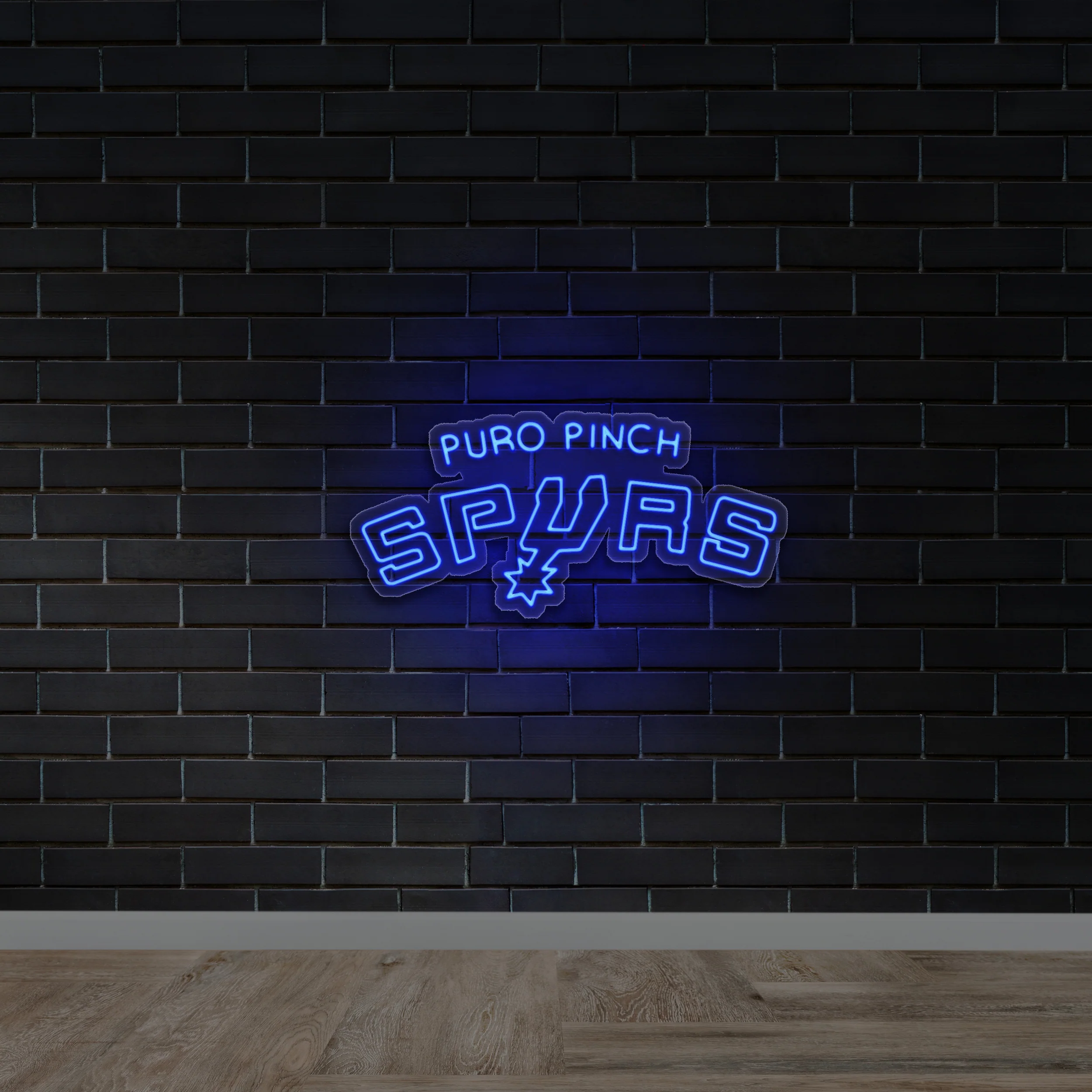 PURO PINCH SPURS - Premium Neon Artwork