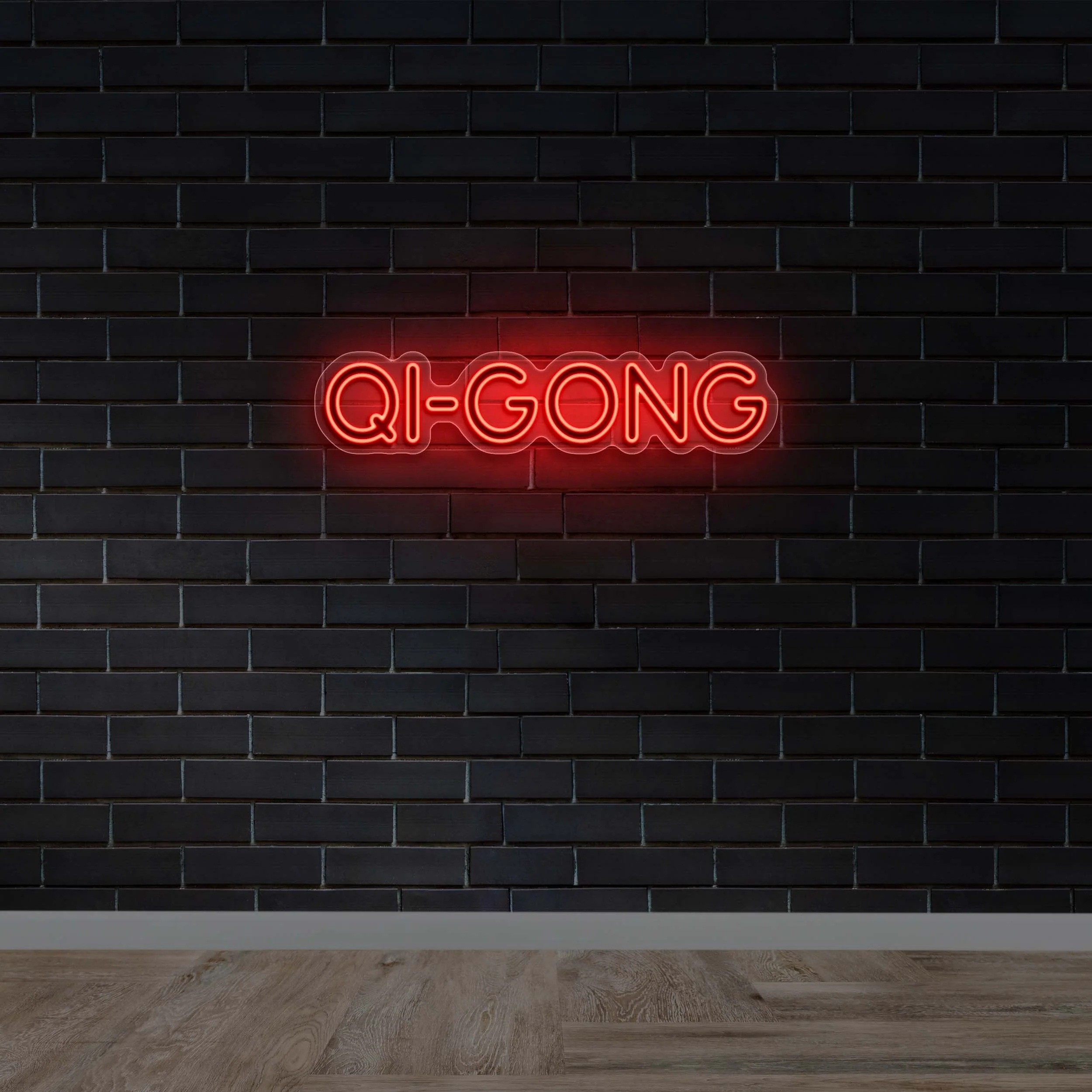 QI-GONG - Premium Neon Artwork