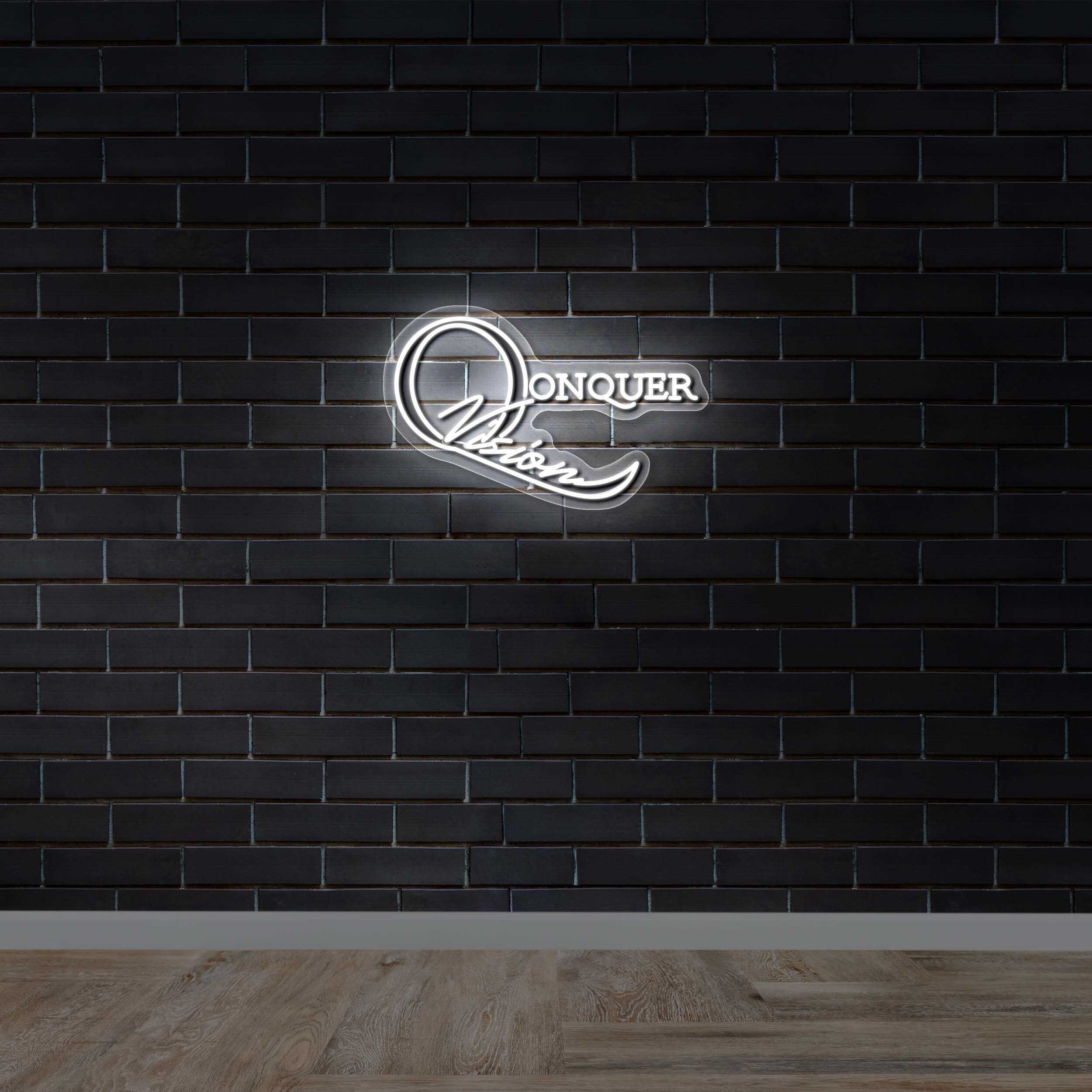 Qonquer - Premium Neon Artwork