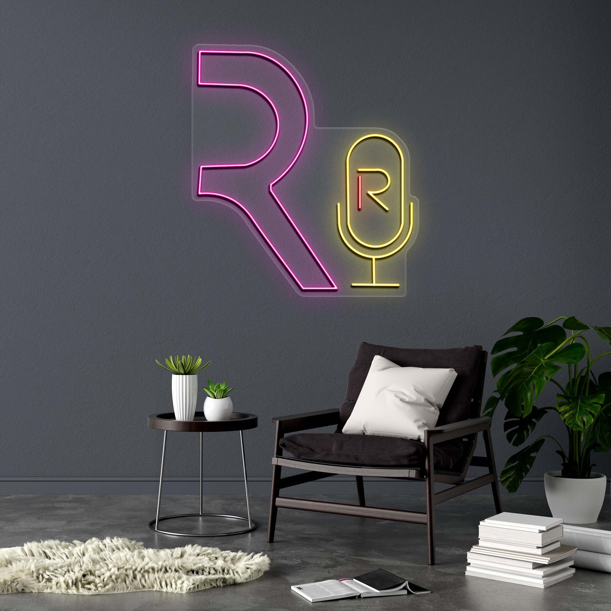 R | 2nd Version - Premium Neon Artwork