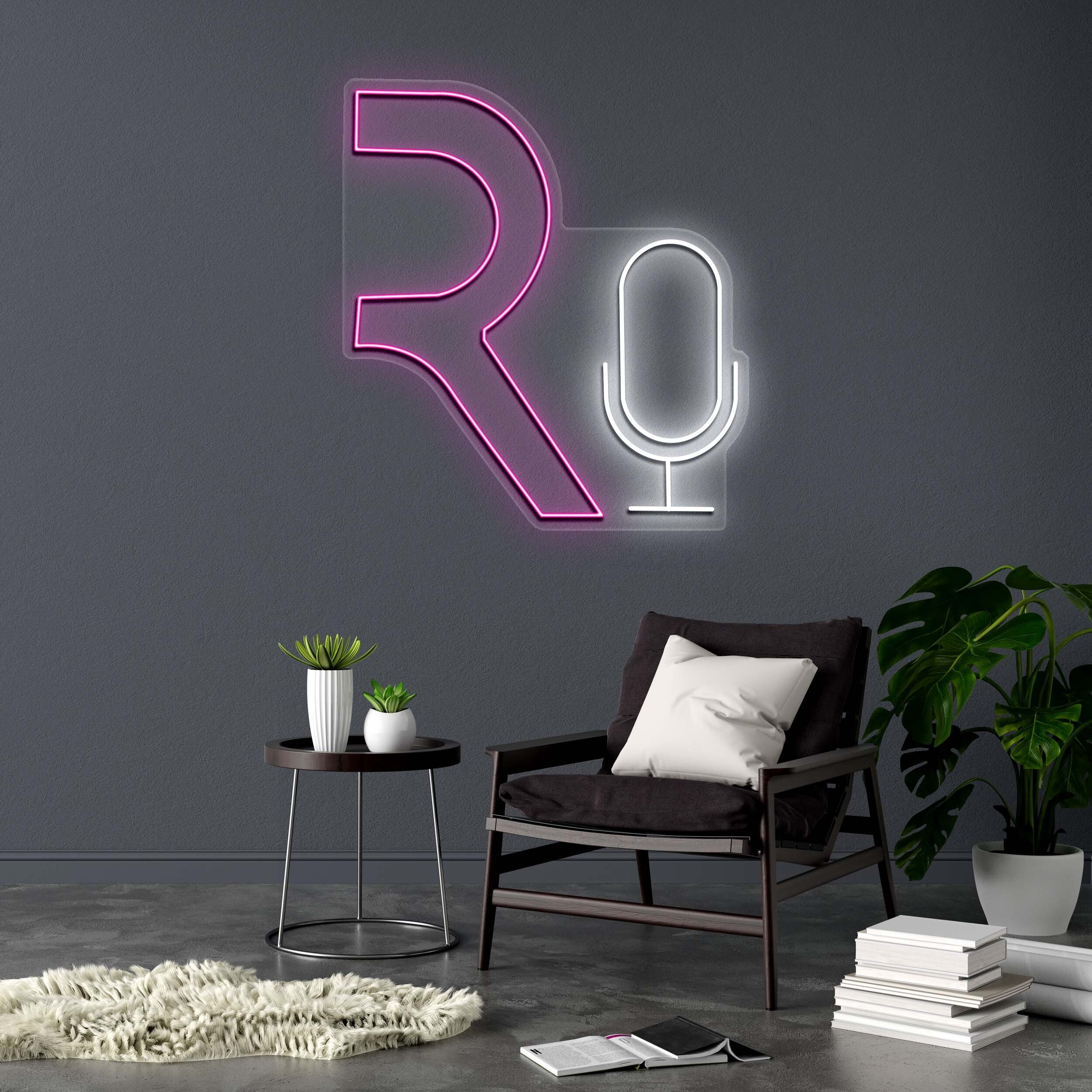 R | 3rd Version - Premium Neon Artwork
