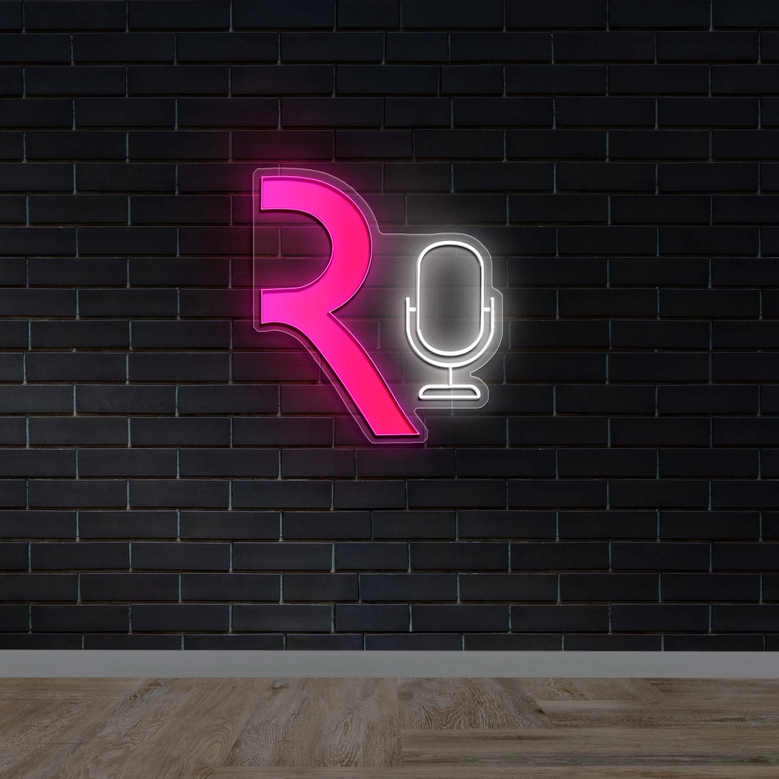 R | 4th Version - Premium Neon Artwork