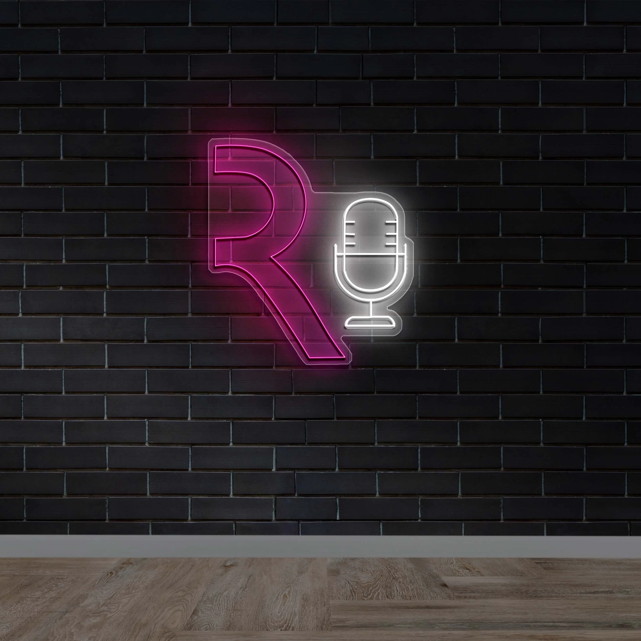 R | 5th Version - Premium Neon Artwork