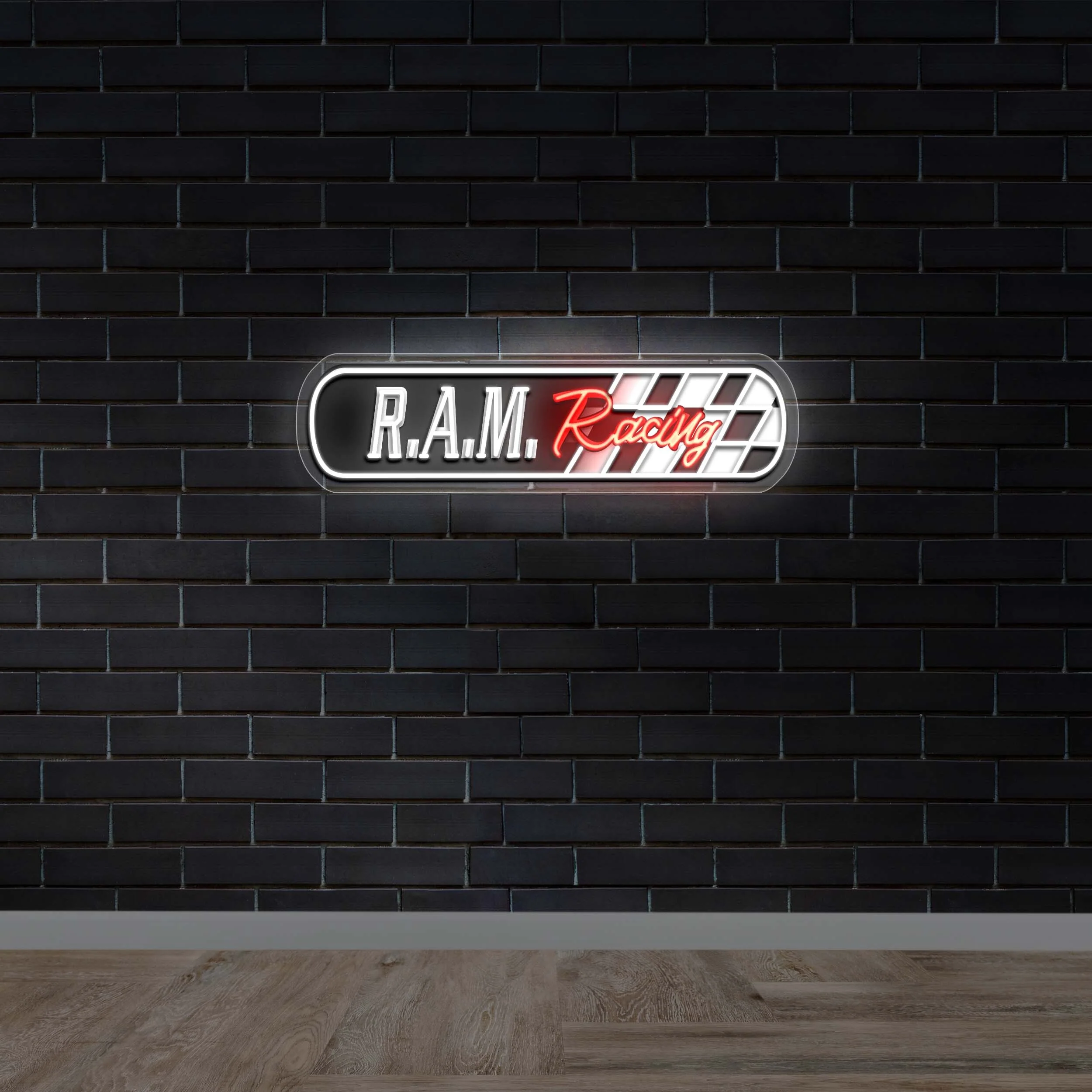R.A.M Racing - Premium Neon Artwork