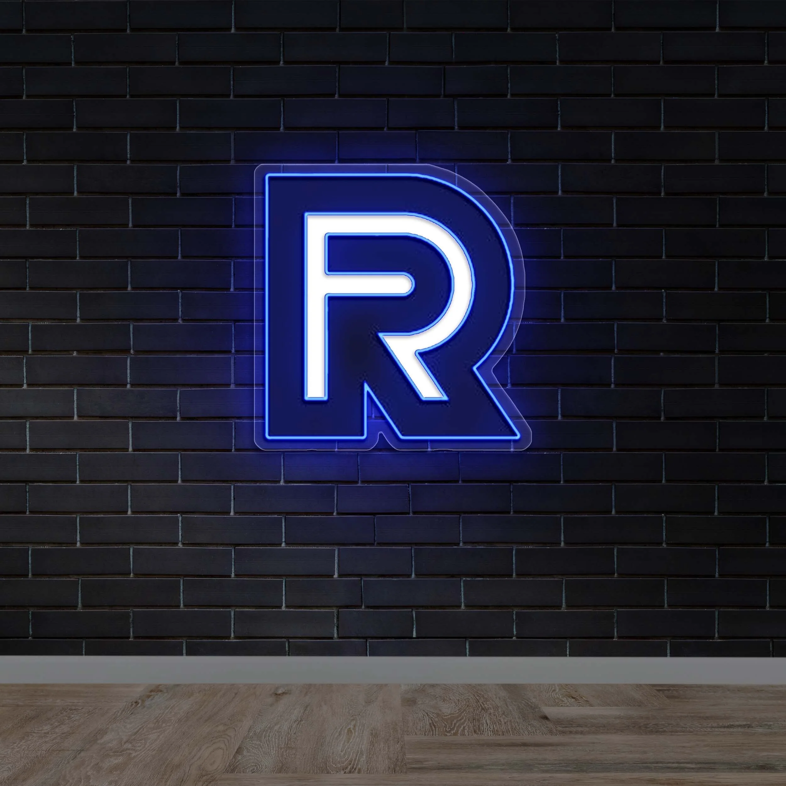 R - Premium Neon Artwork