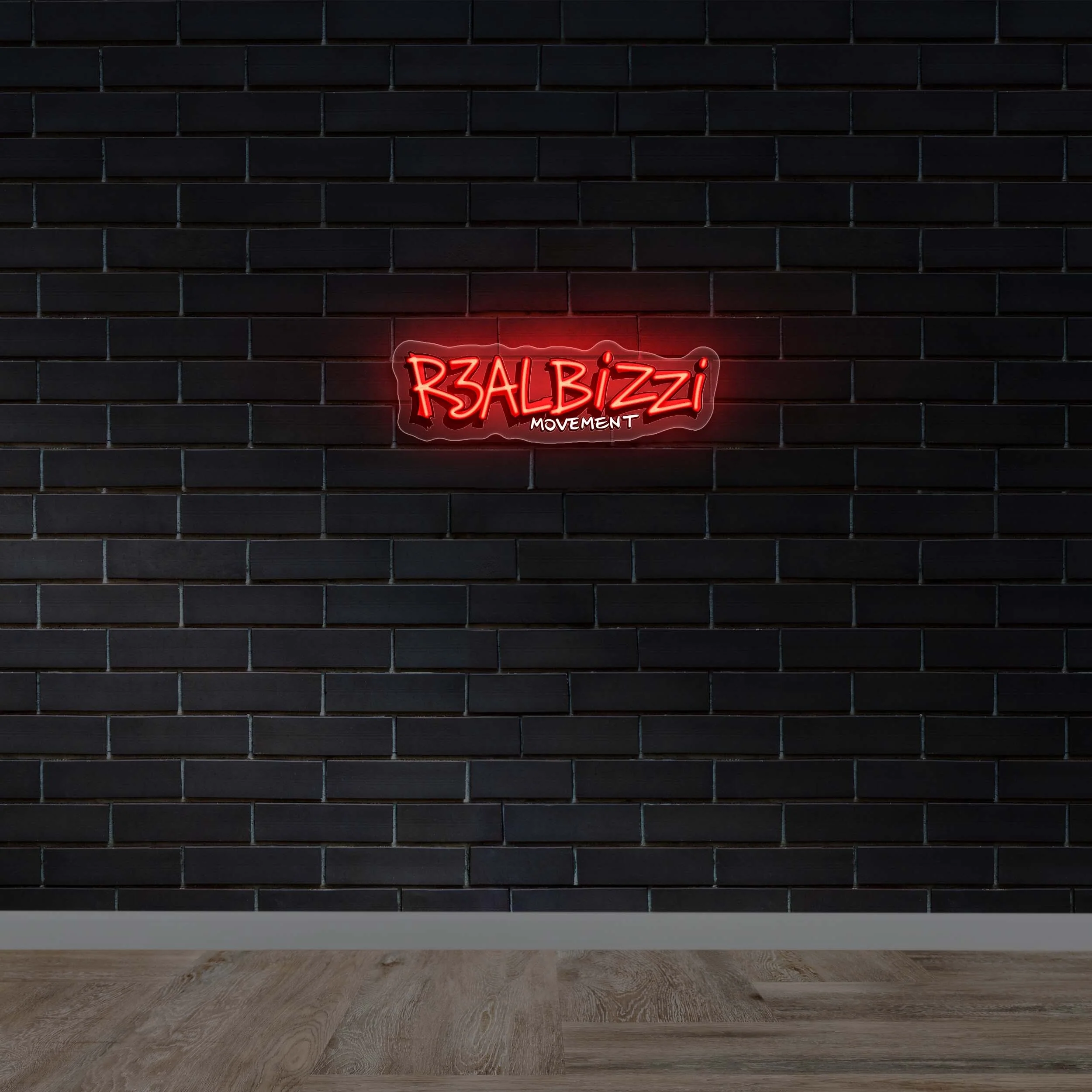 R3ALBizzi Movement - Premium Neon Artwork