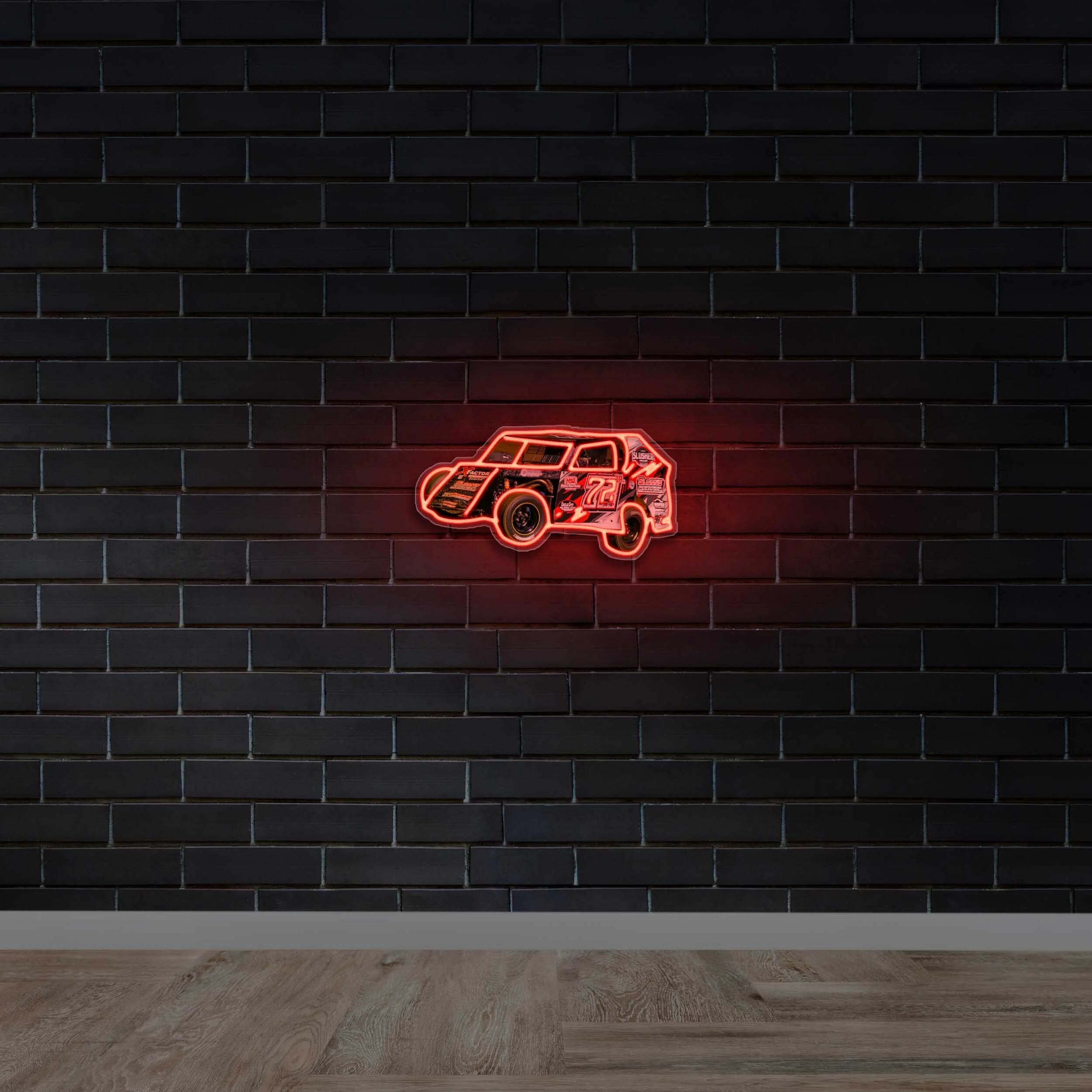 Race Car - Premium Neon Artwork