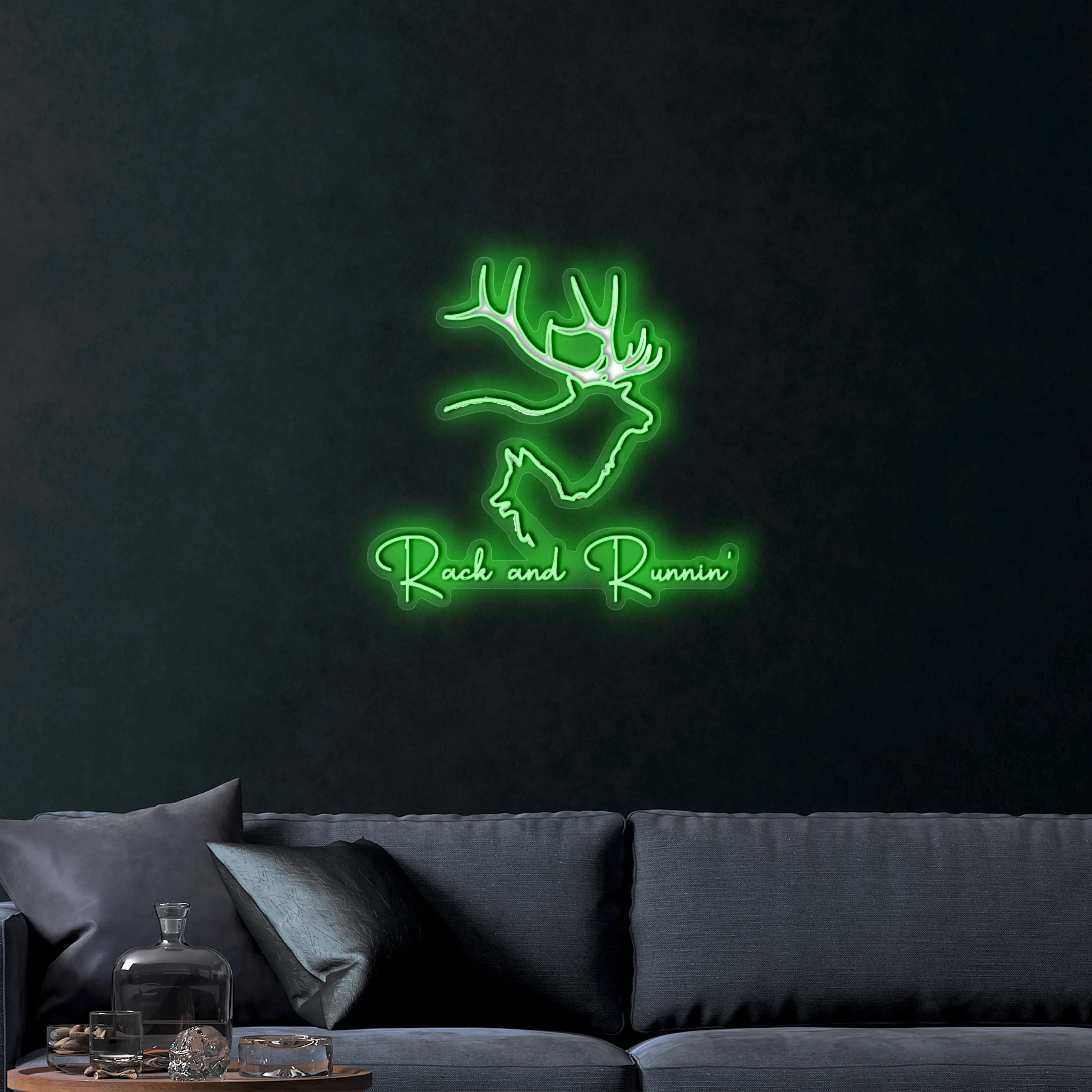 Rack and Runnin' – Premium Neon Artwork - Image 2