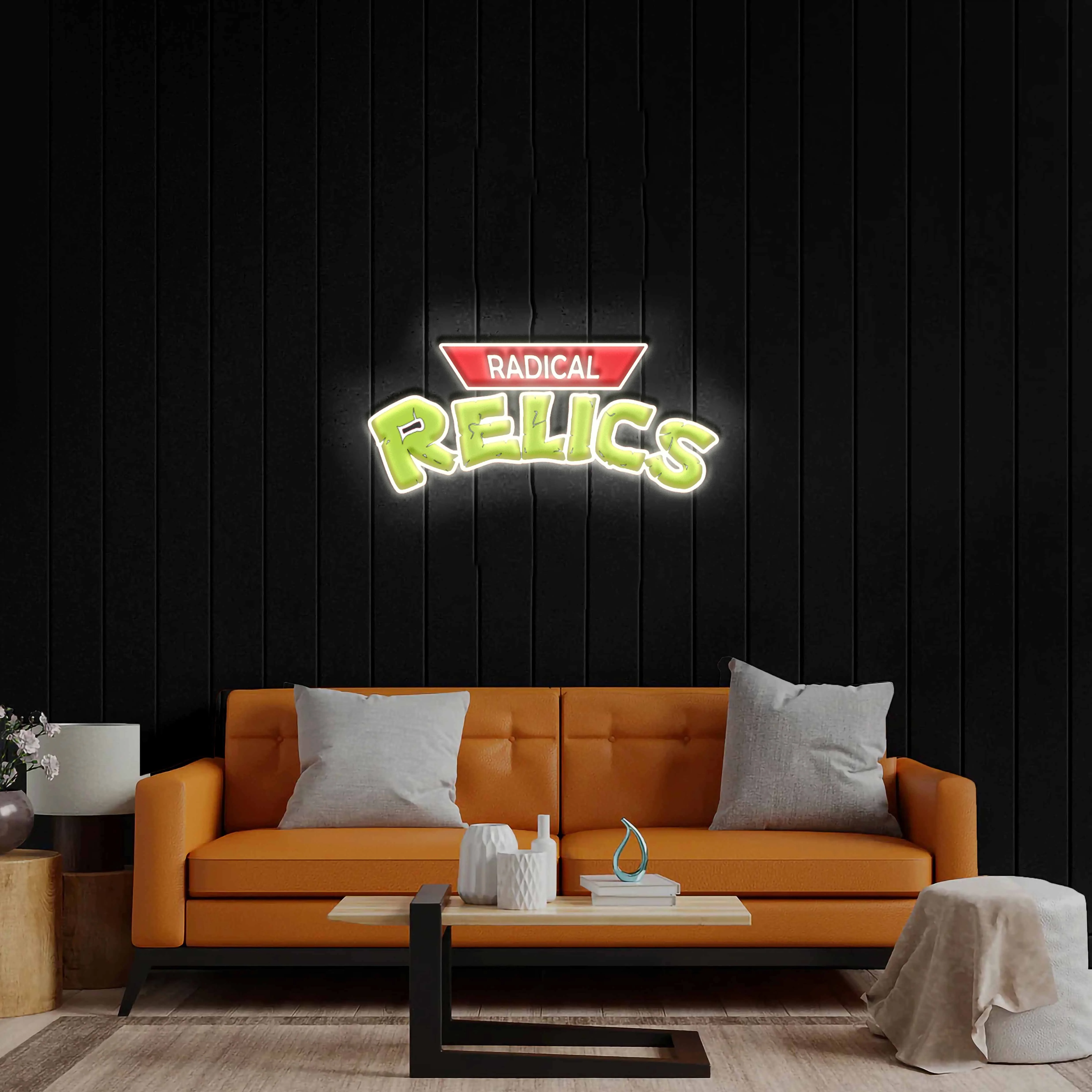 Radical Relics - Premium Neon Artwork