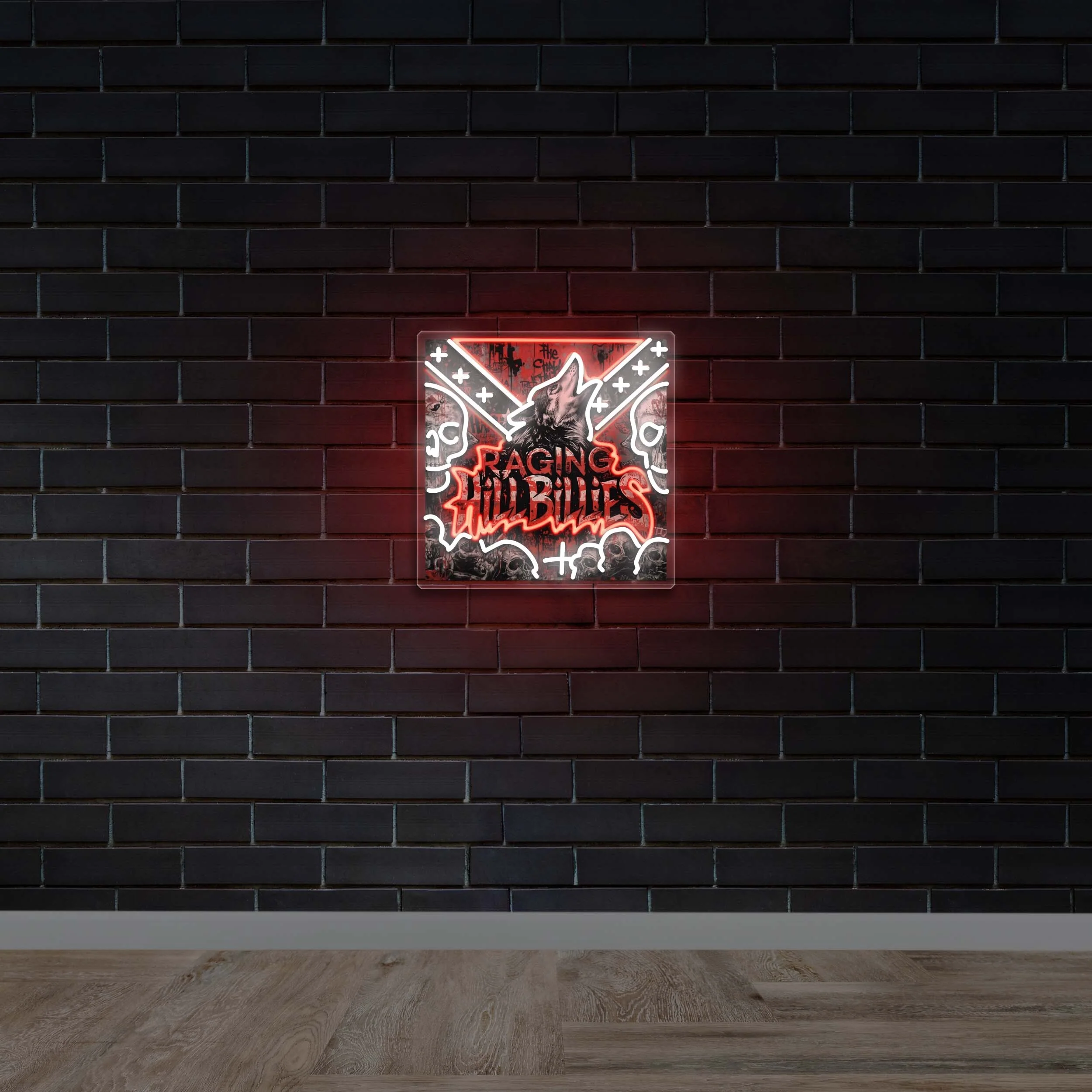 Raging Hillbillies - Premium Neon Artwork