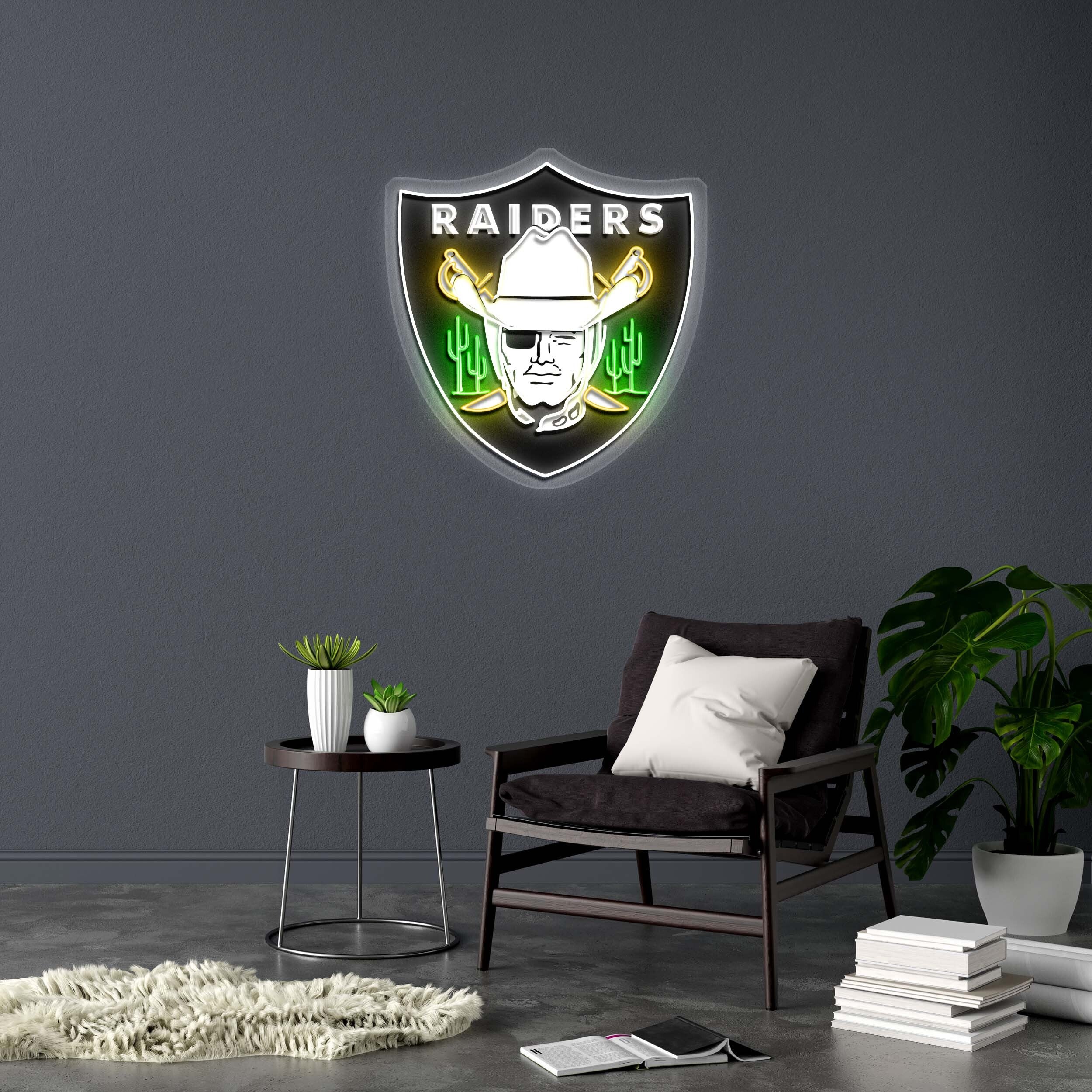 RAIDERS - Premium Neon Artwork