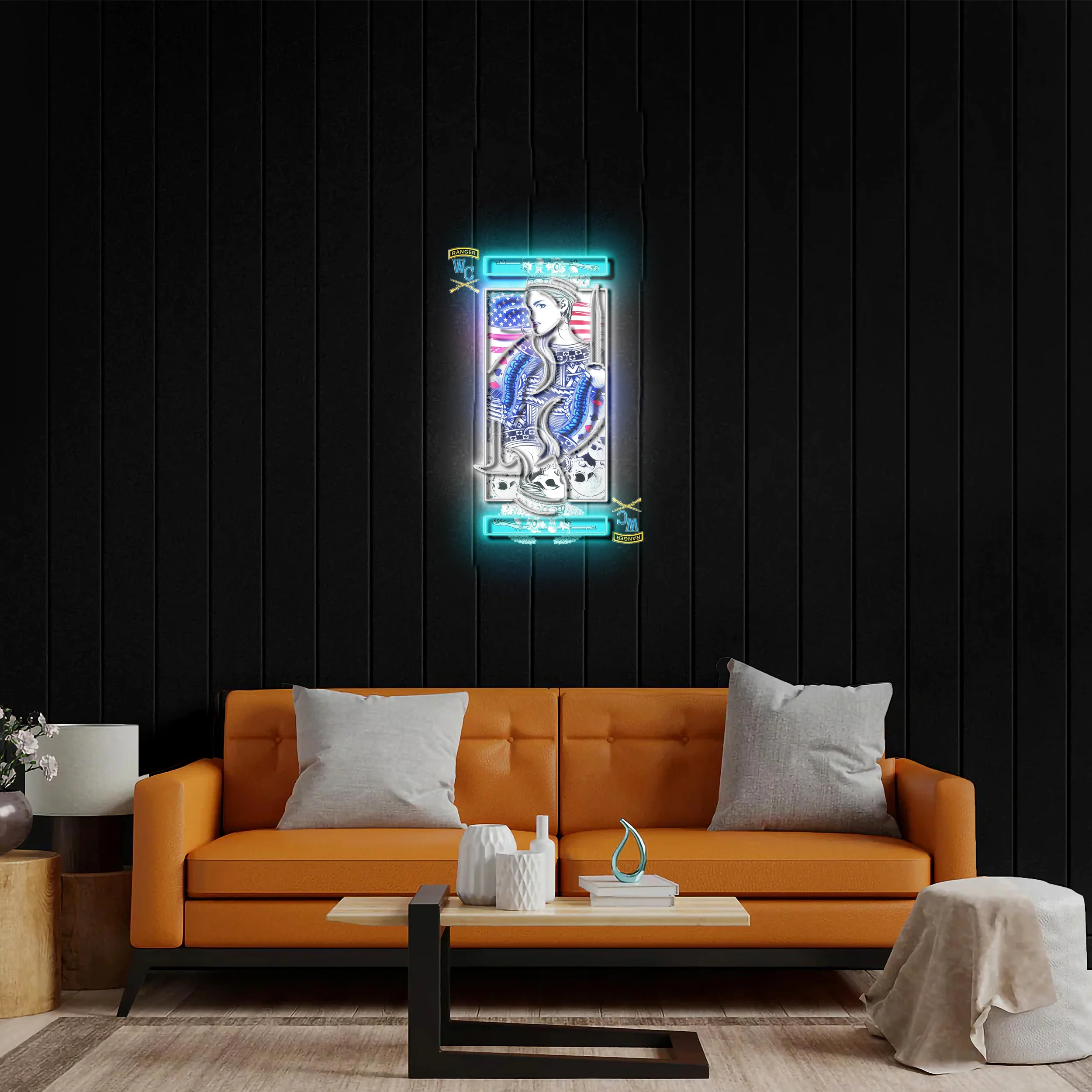 RANGER WC - Premium Neon Artwork
