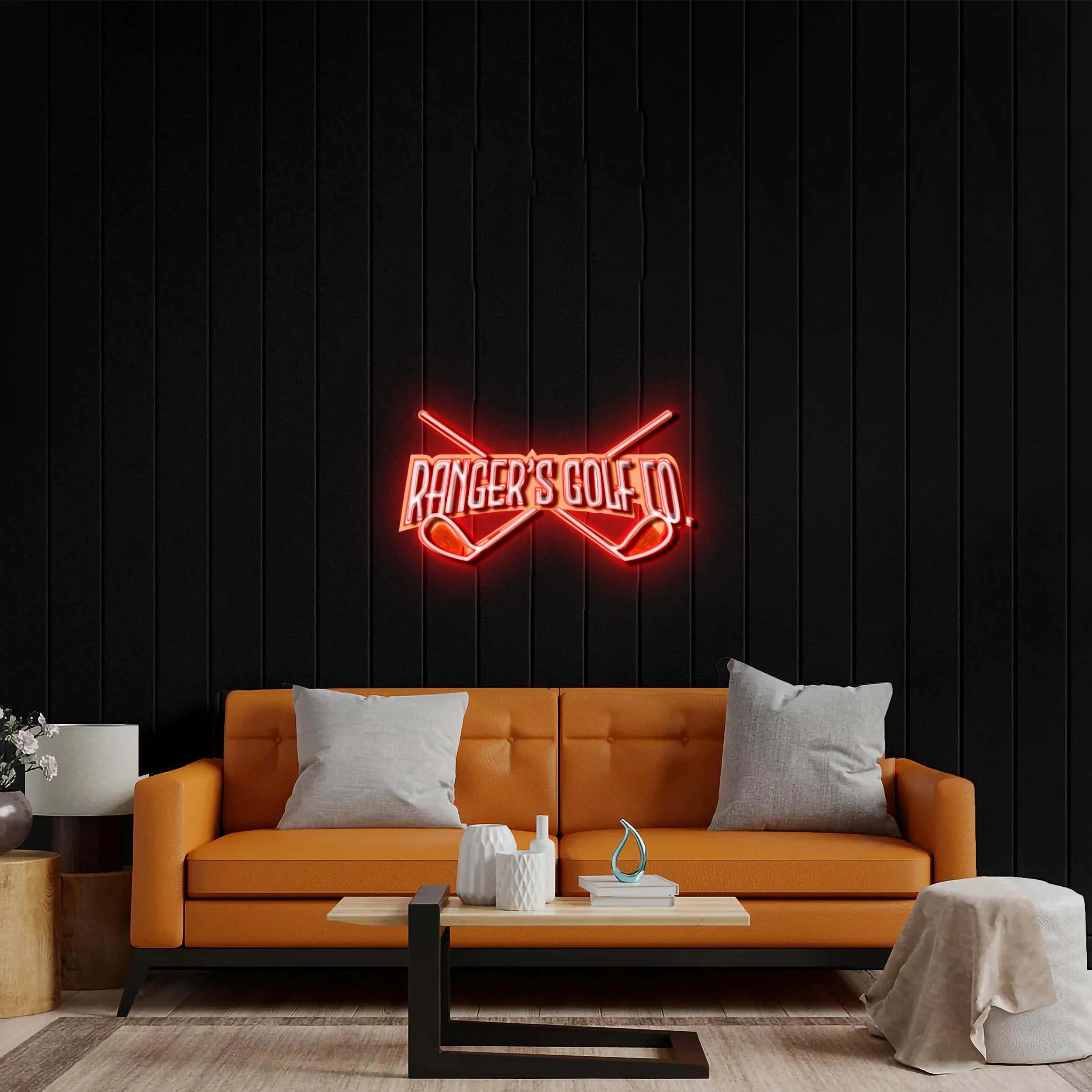 RANGER'S GOLF CO. - Premium Neon Artwork