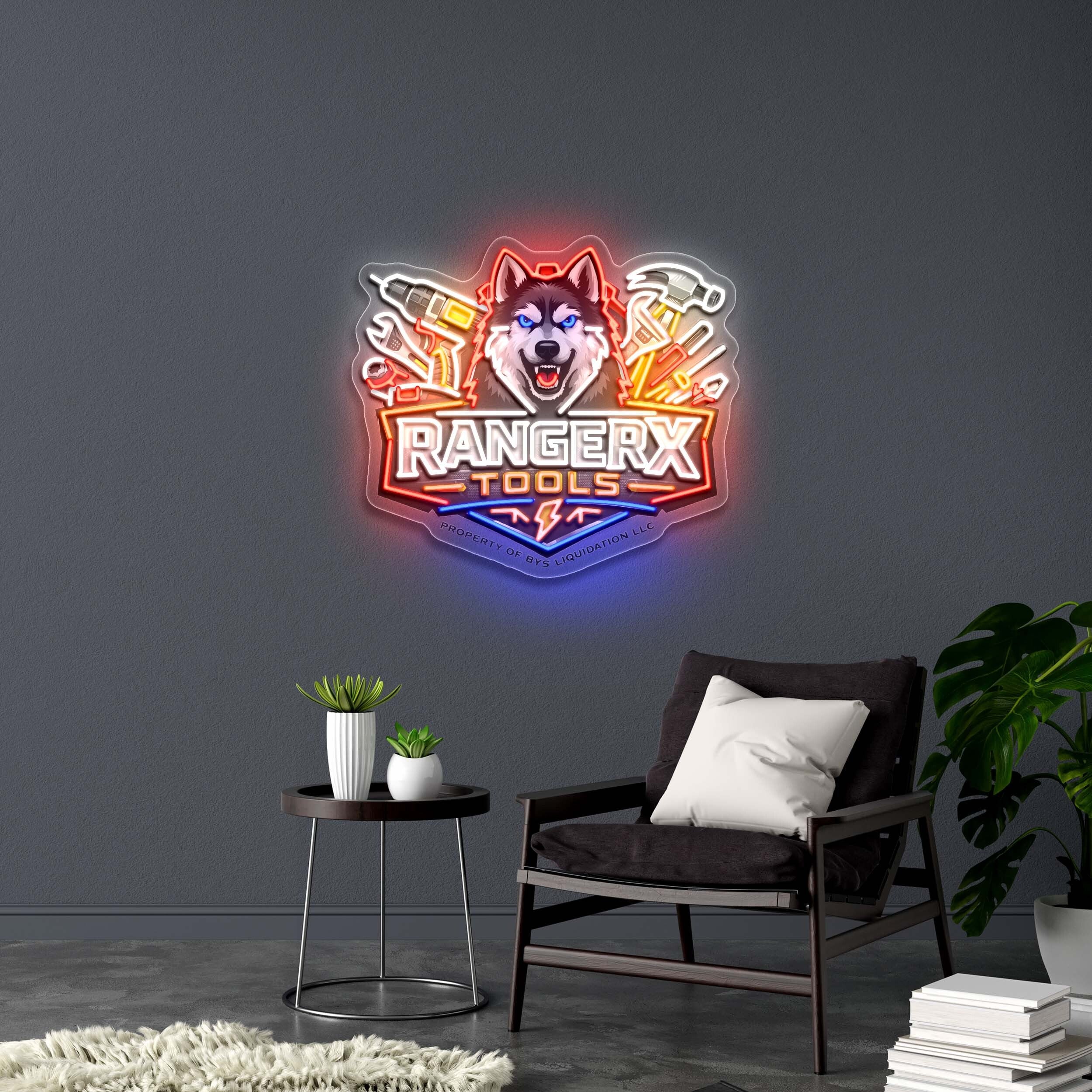 RANGERX TOOLS - Premium Neon Artwork