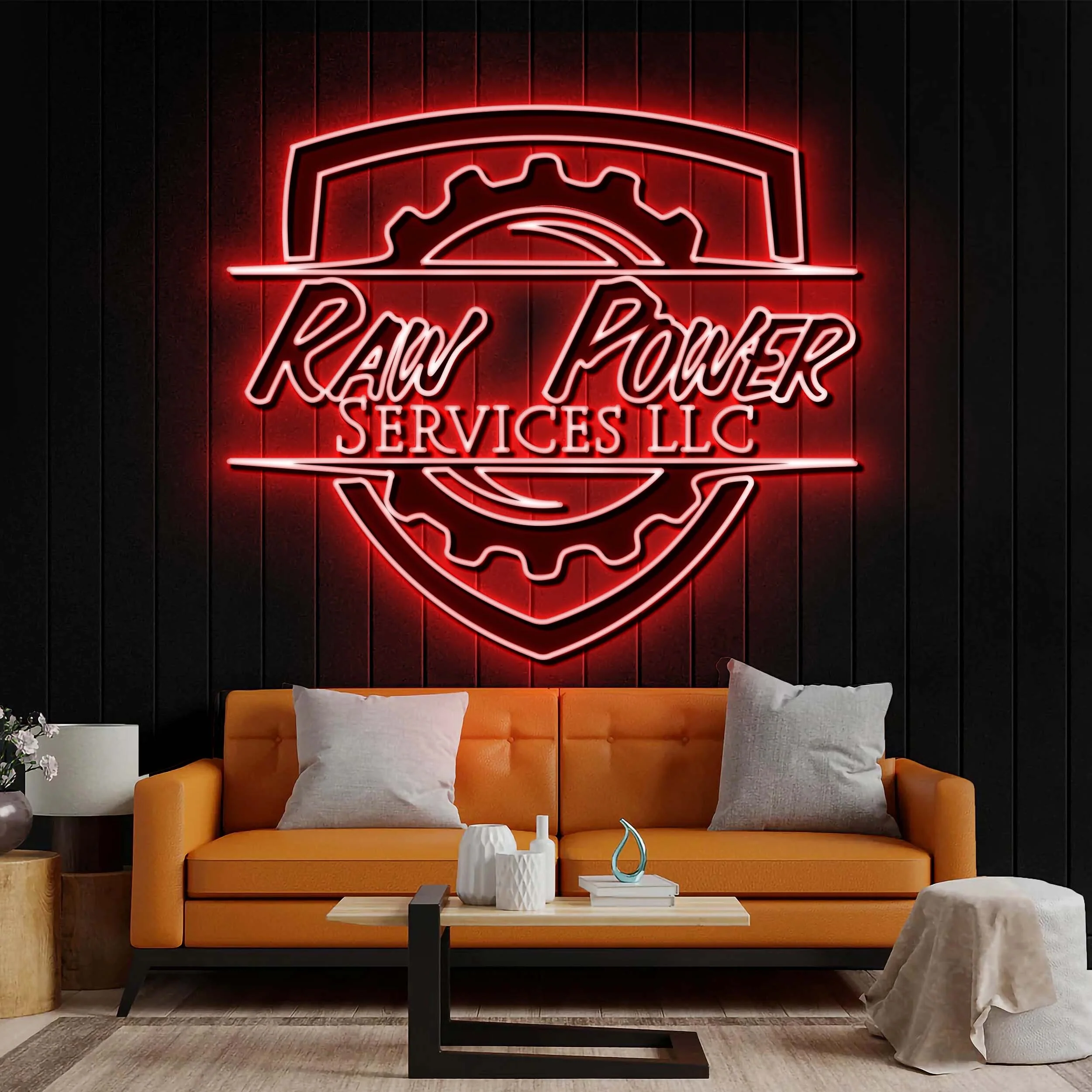 Raw Power - Premium Neon Artwork