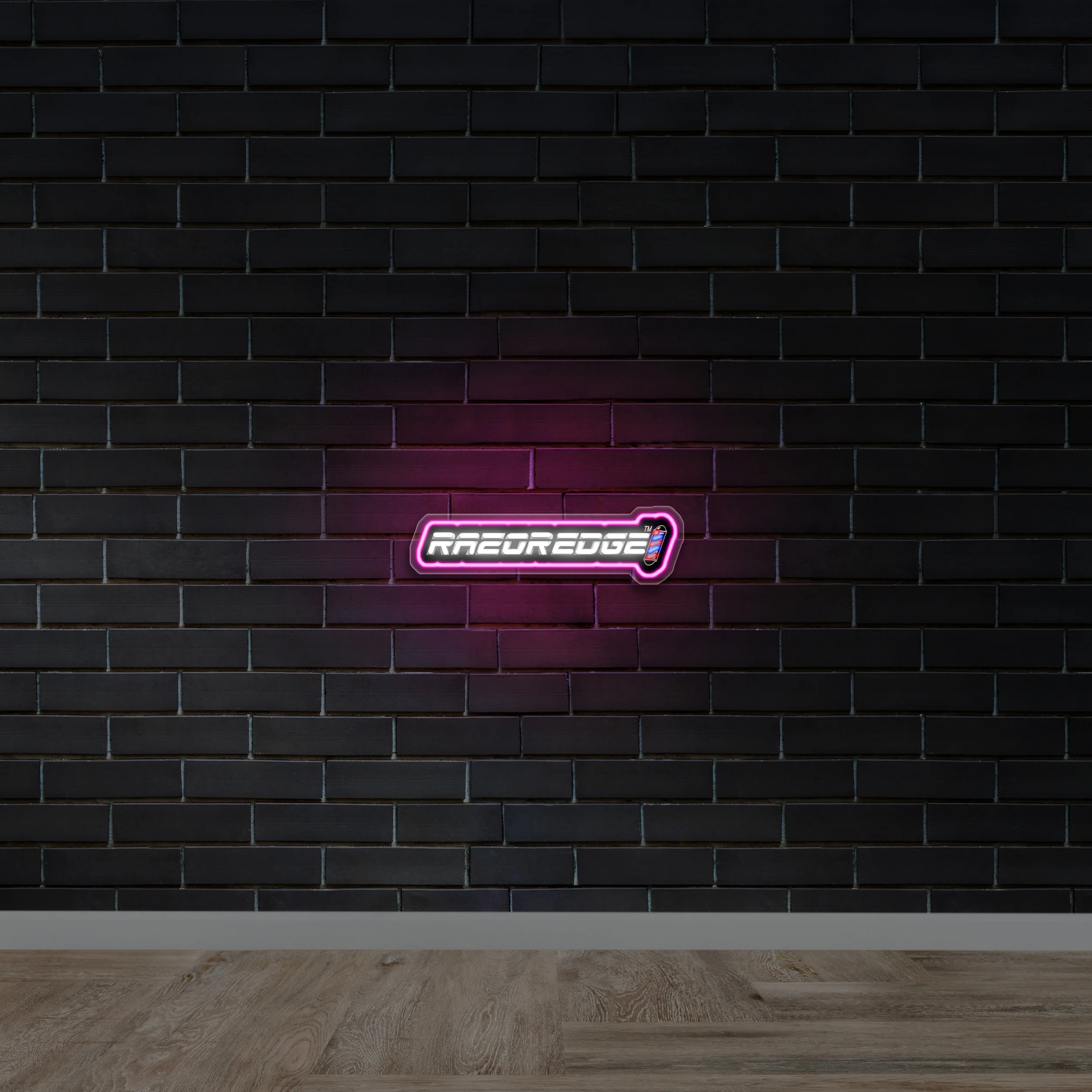 Razor Edge - Premium Neon Artwork