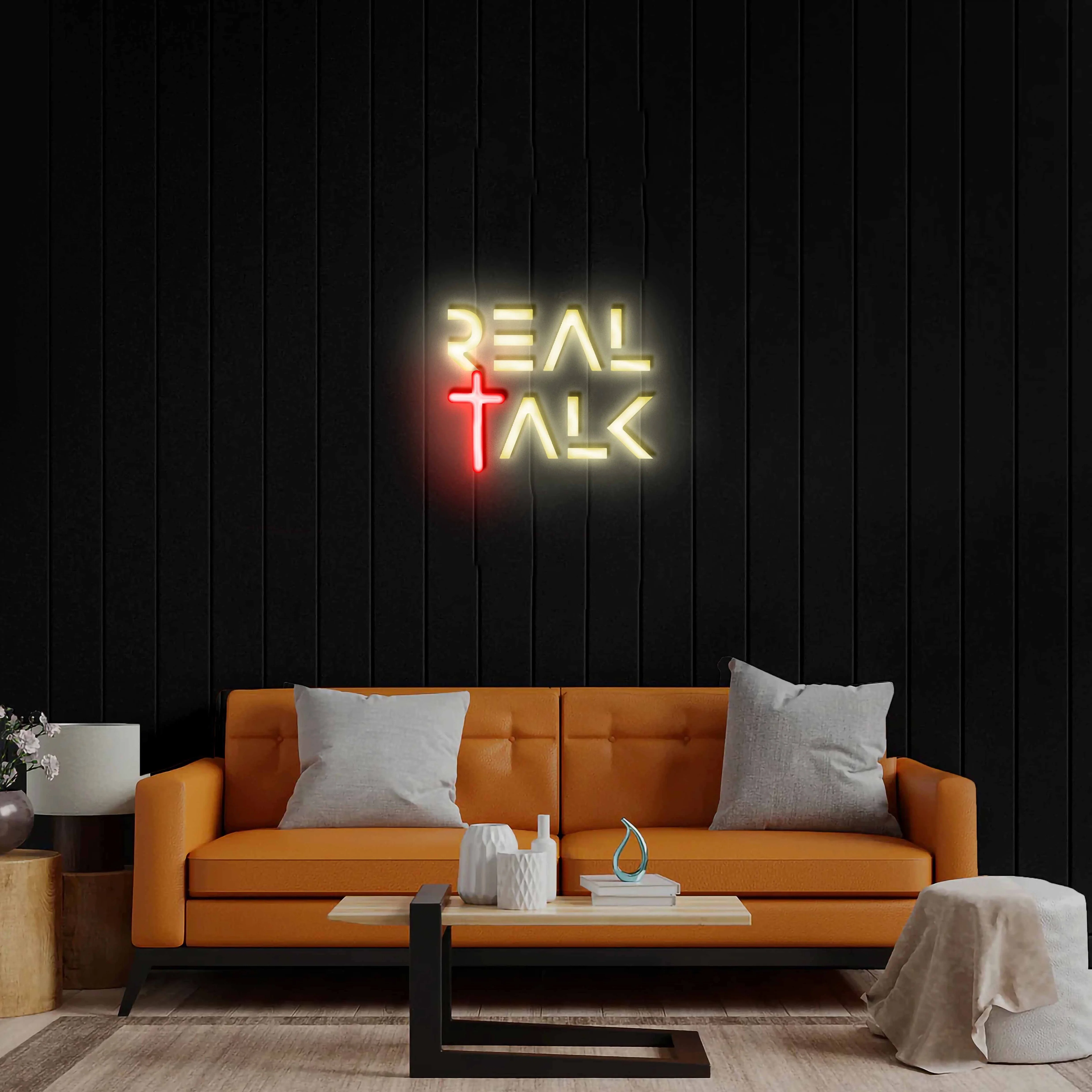 Real Talk - Premium Neon Artwork