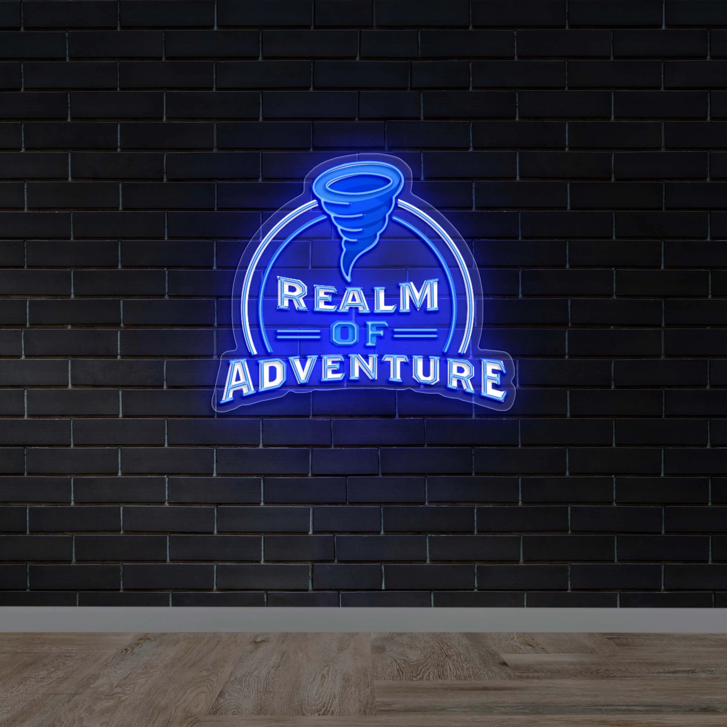 REALM OF ADVENTURE - Premium Neon Artwork