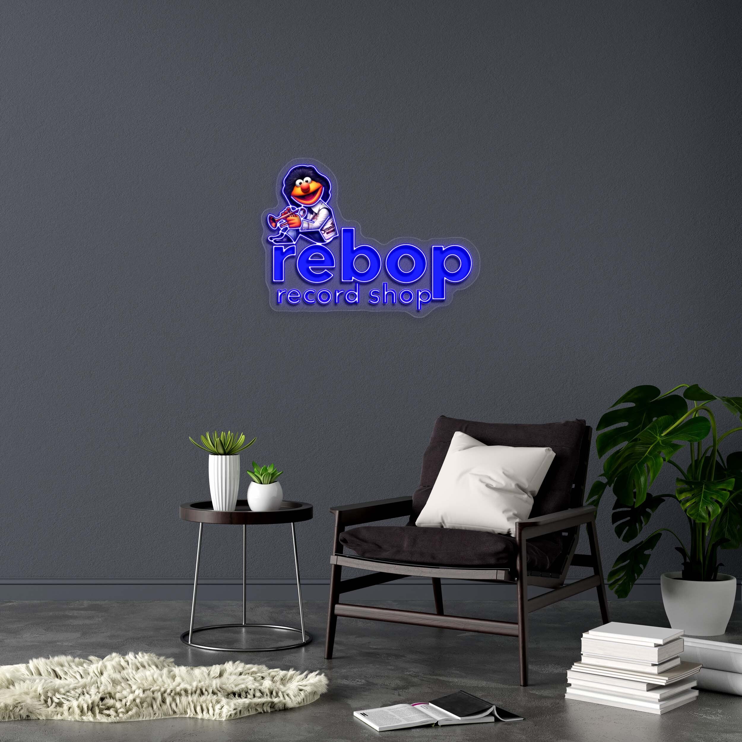 rebop - Premium Neon Artwork
