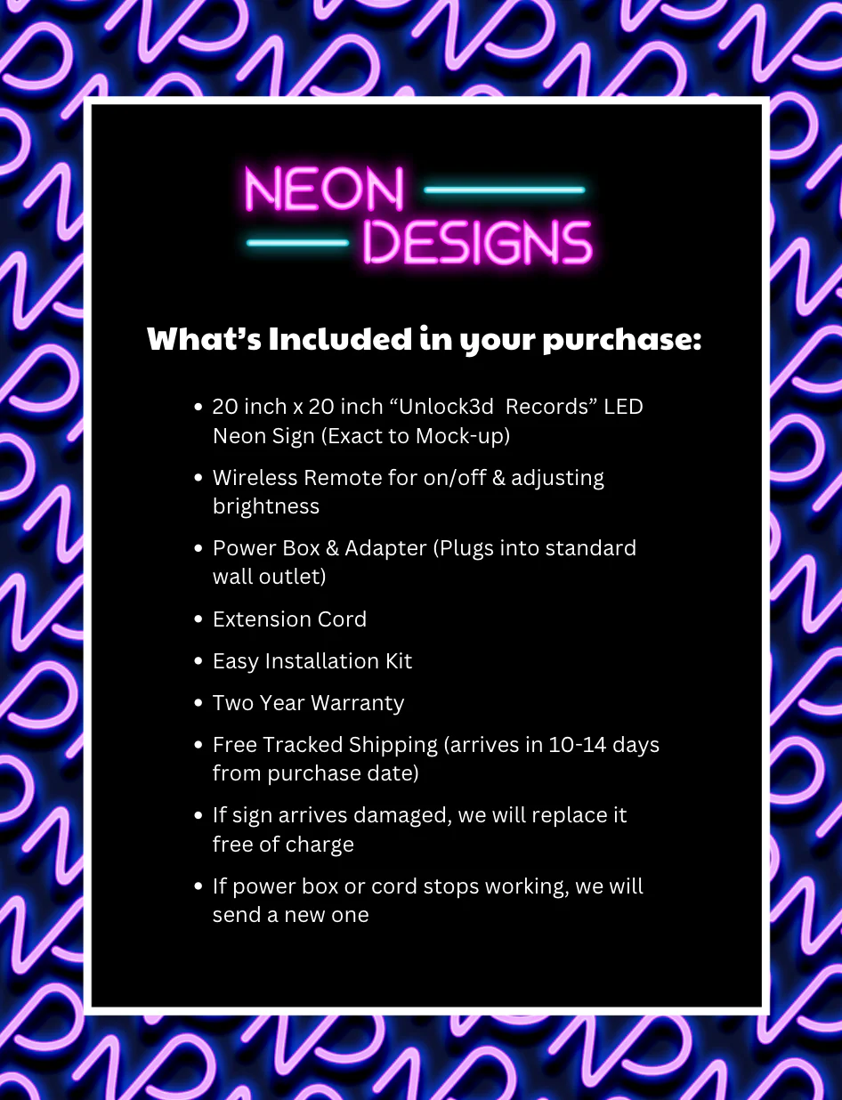 Record Label - Premium Neon Artwork - Image 2