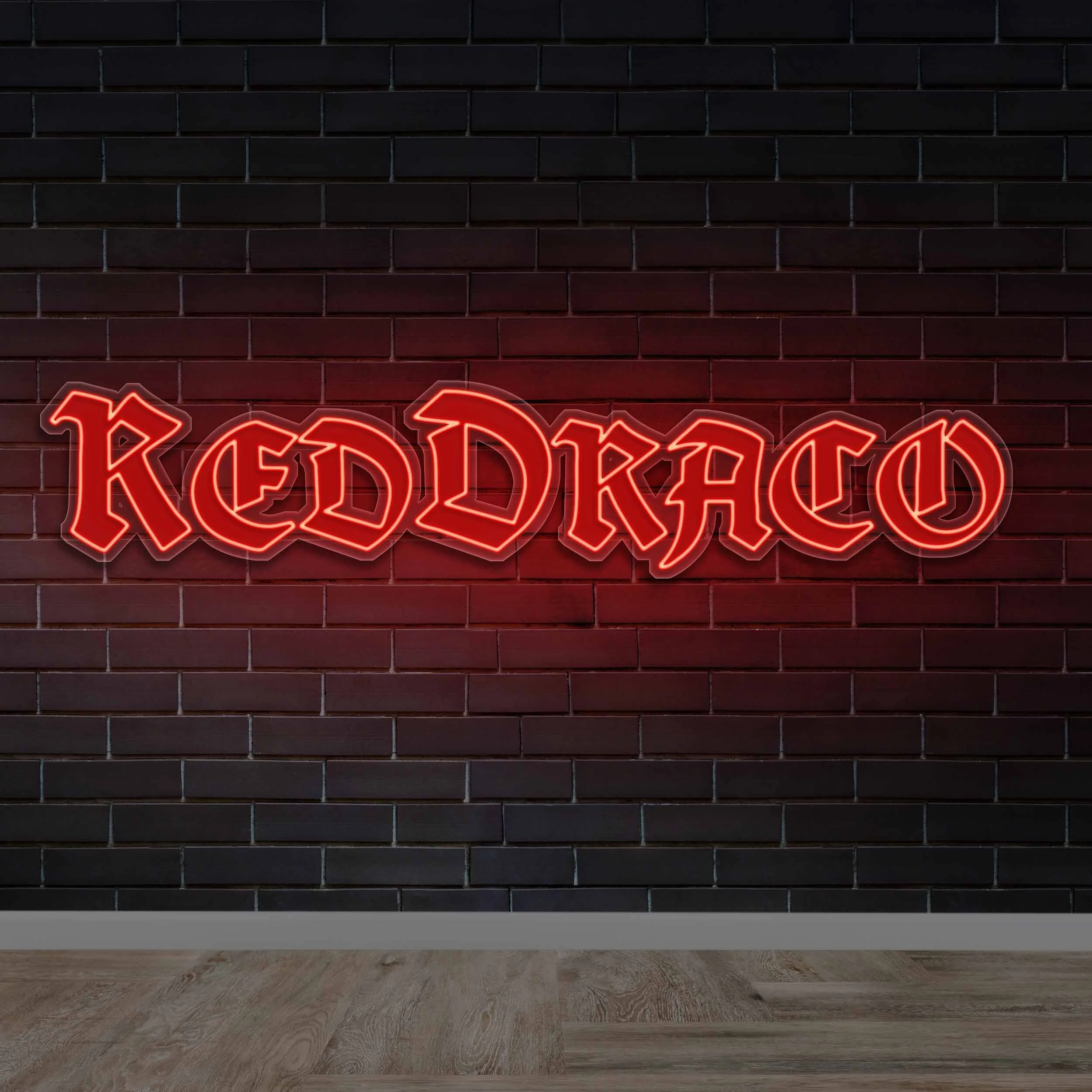 RedDraco - Premium Neon Artwork