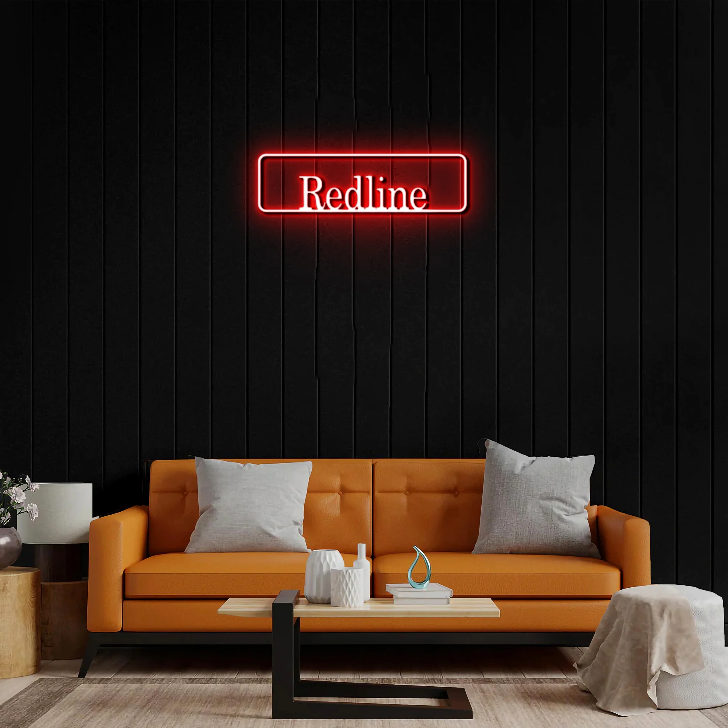Redline - Premium Neon Artwork