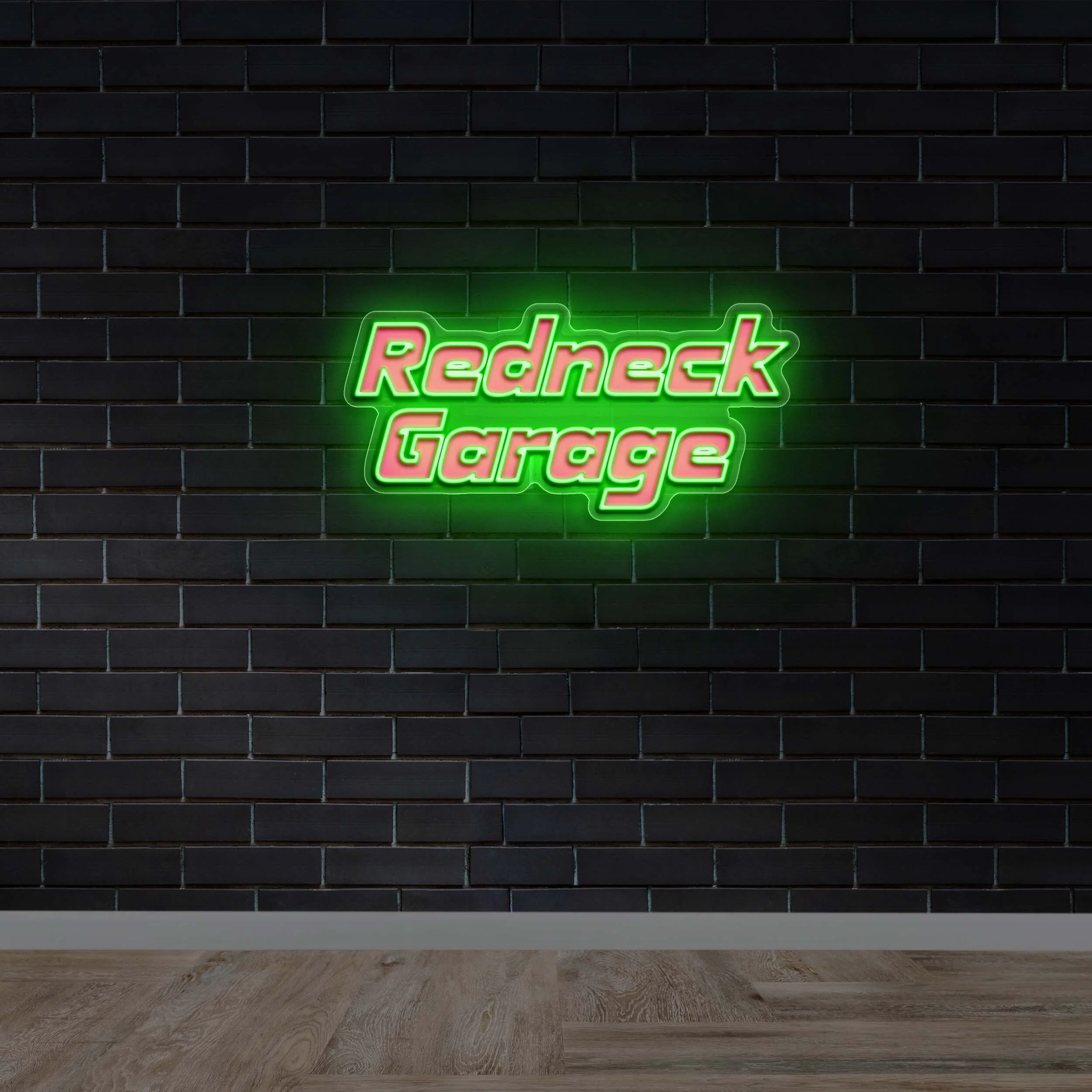 Redneck Garage - Premium Neon Artwork