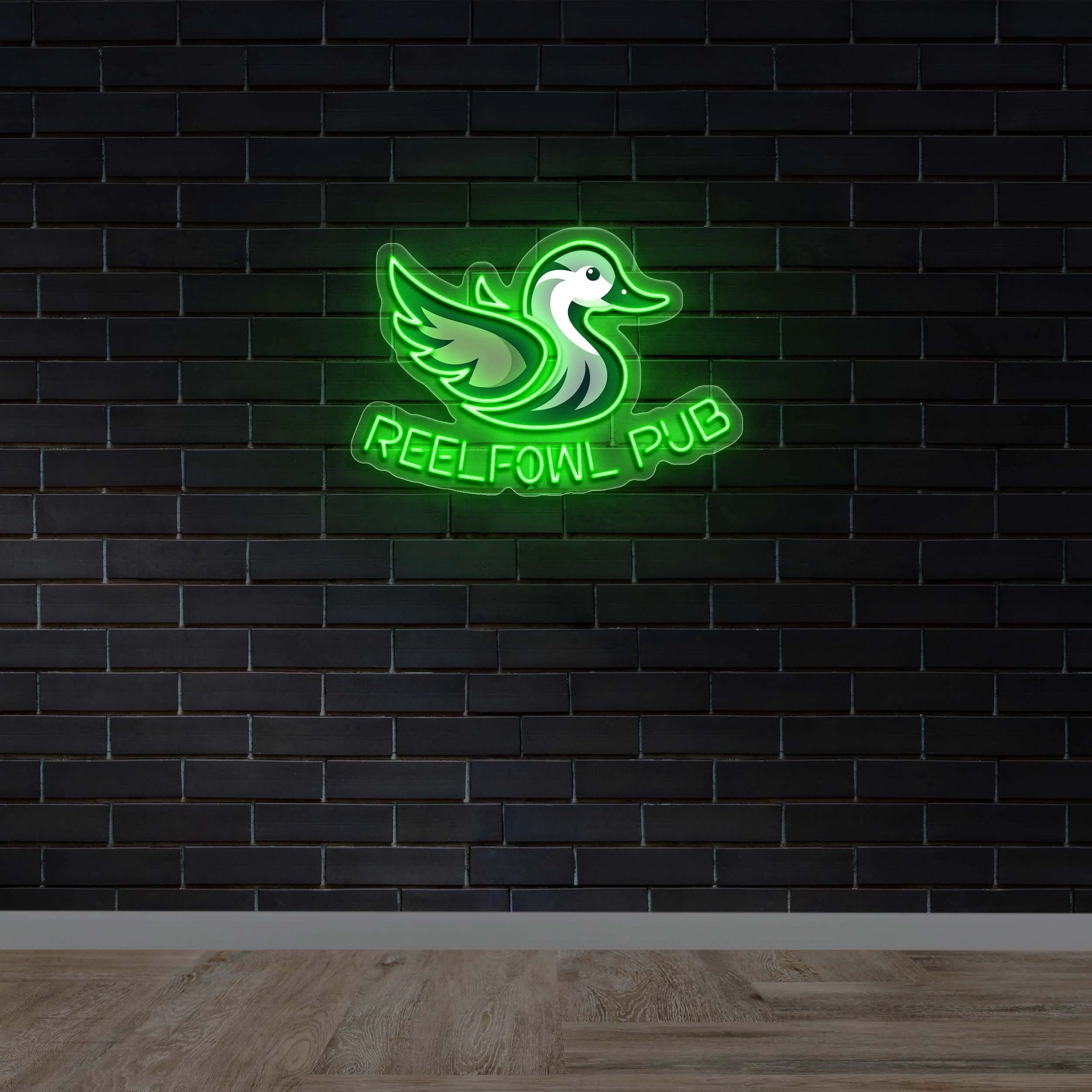 Reelfowl Pub - Premium Neon Artwork