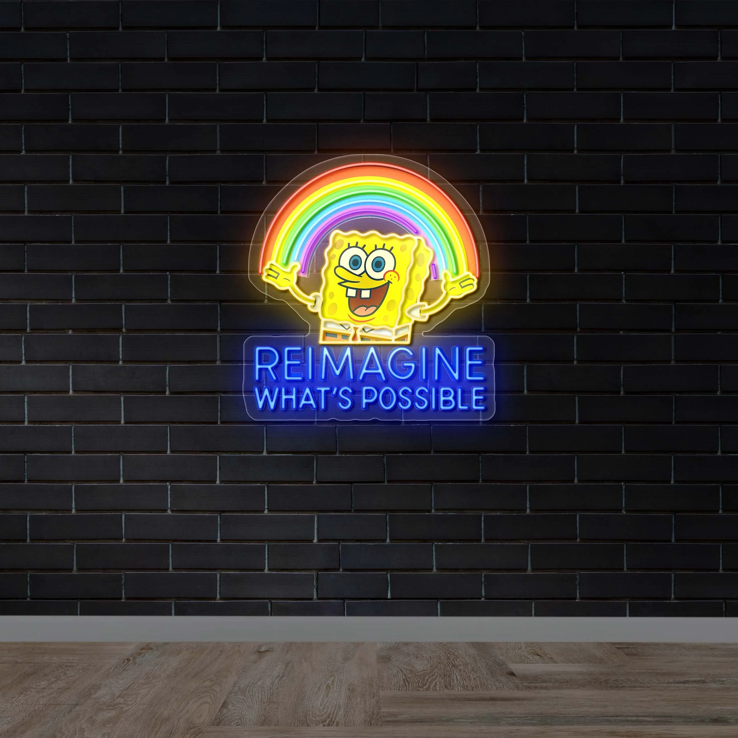 Reimagine What’s Possible - Premium Neon Artwork