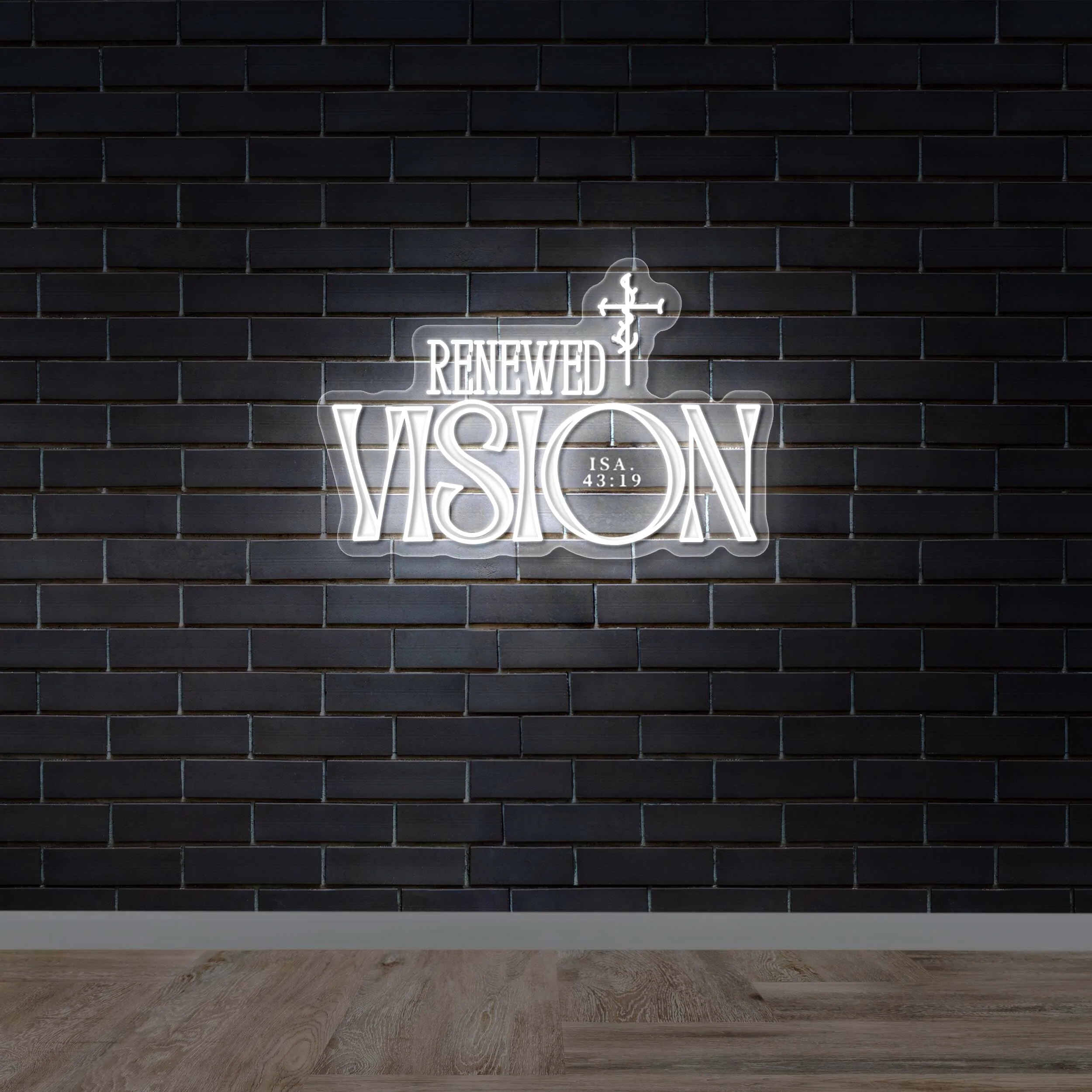 RENEWED VISION - Premium Neon Artwork