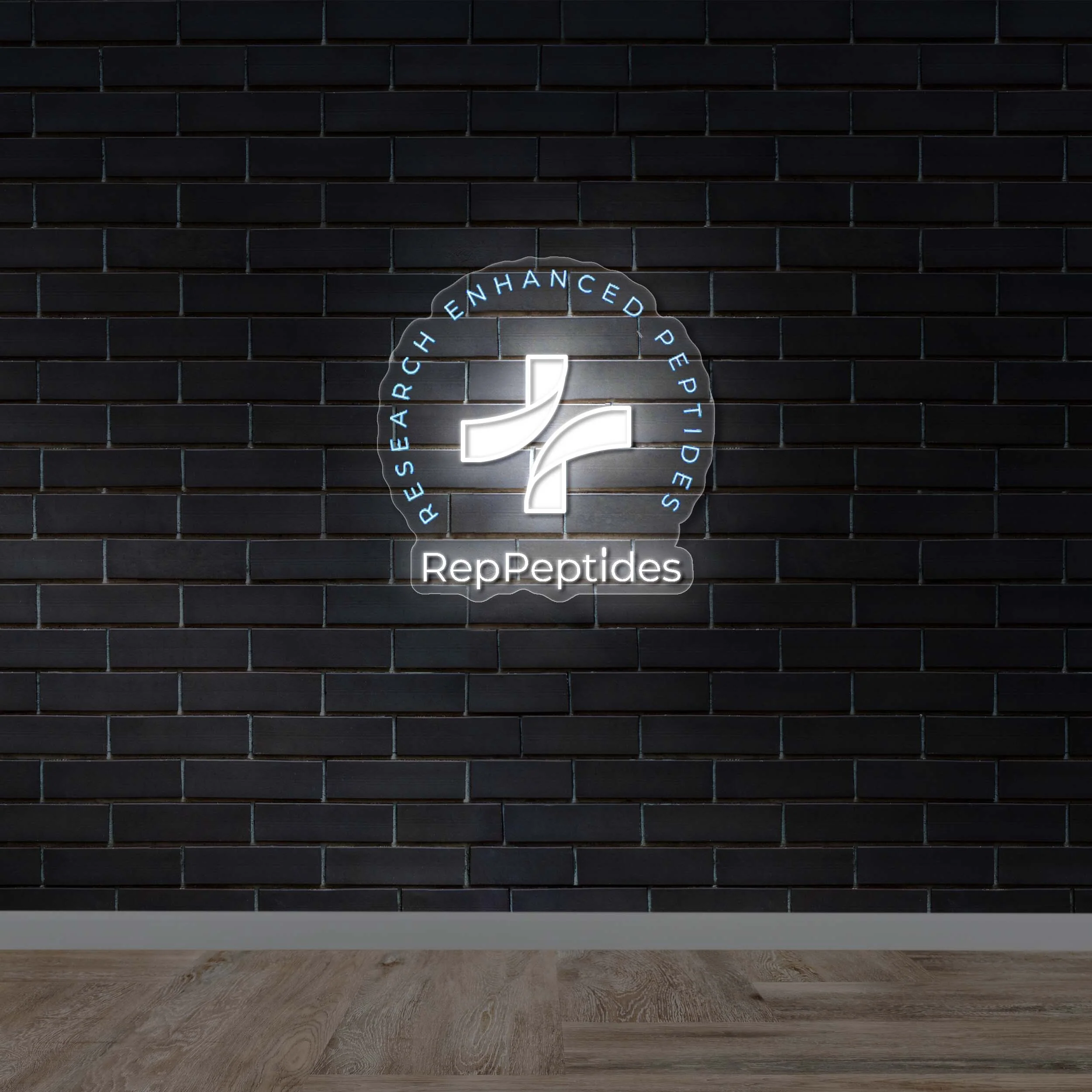 REP PEPTIDES - Premium Neon Artwork