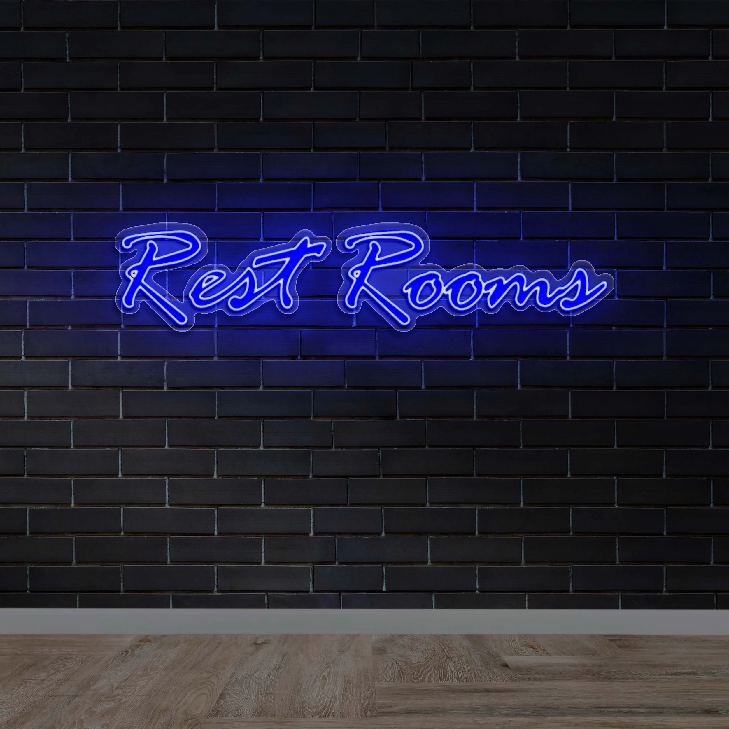 Rest Rooms/Fitting Rooms (Combined Quote) - Premium Neon Artwork - Image 5