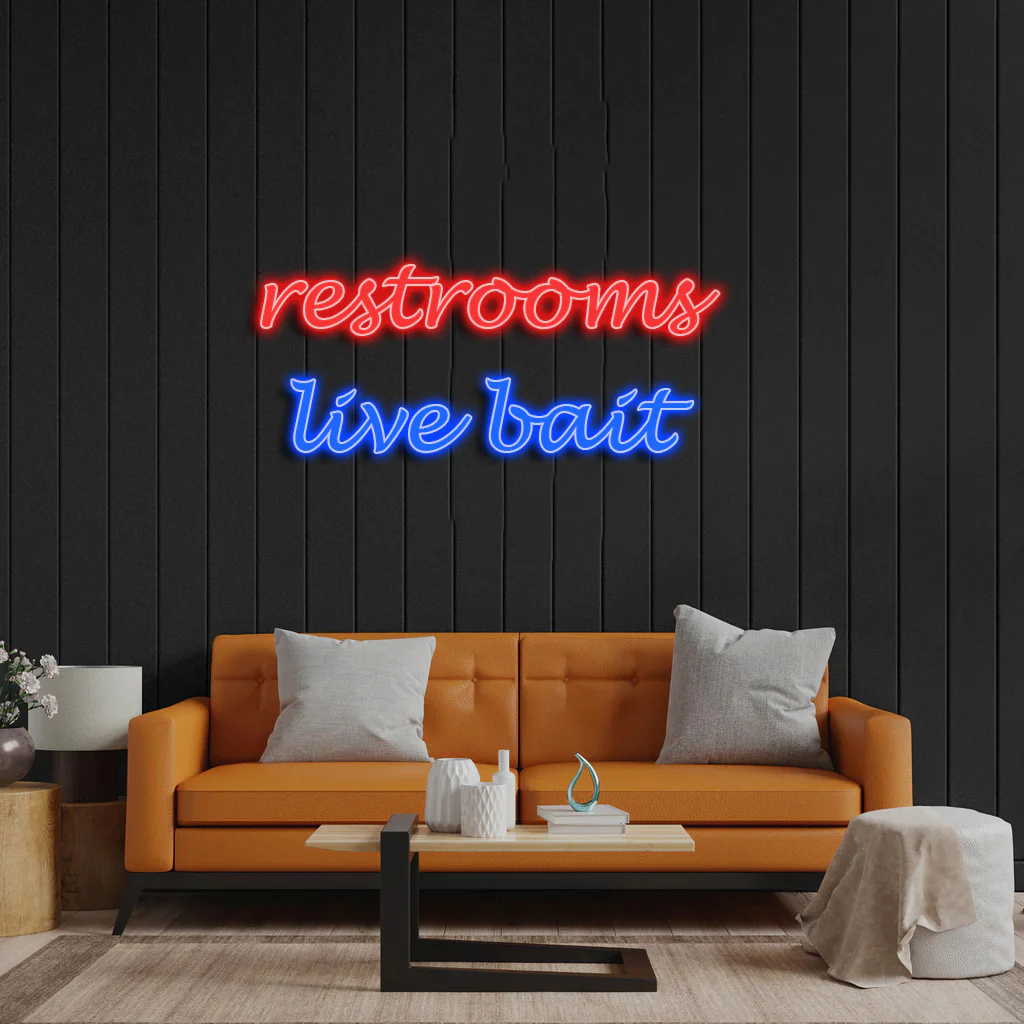 restroom live bait - Premium Neon Artwork